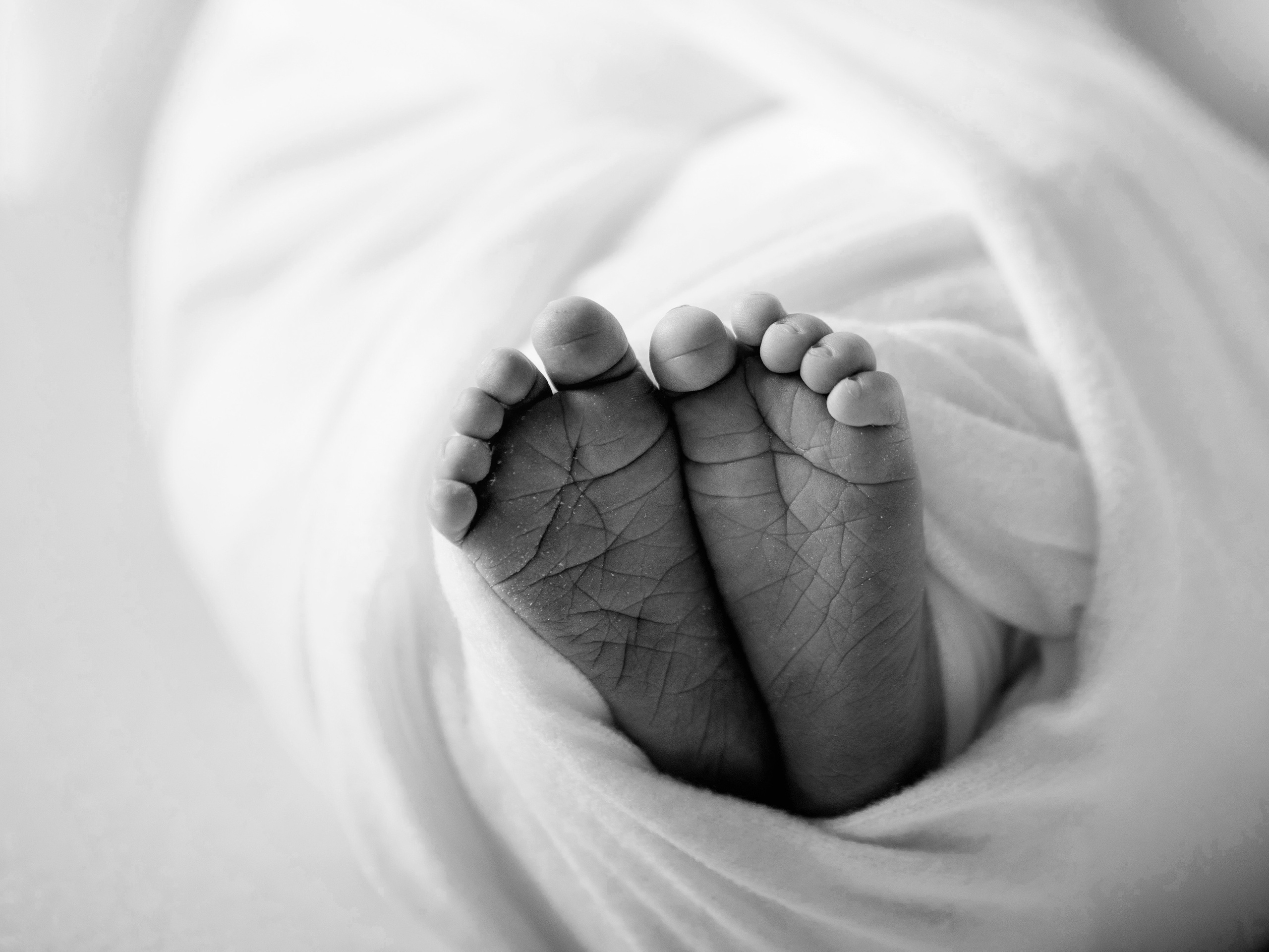 Foto bianconere. Fotografa di neonati di attesa di famiglia Gero Kateryna