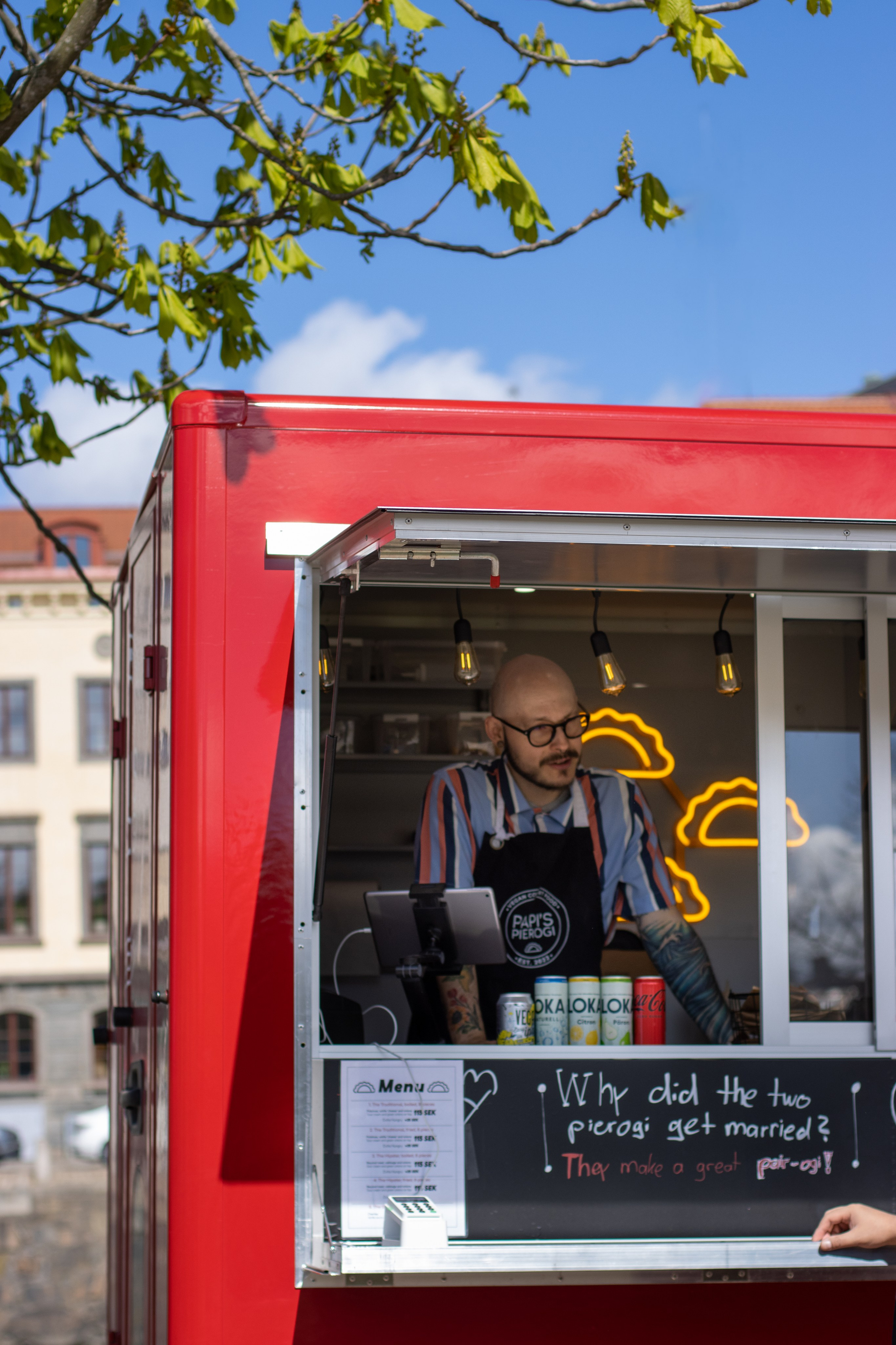Papis Pierogi — vegan-comfort food. Photographer in Gothenburg Aleksandra Stroganova