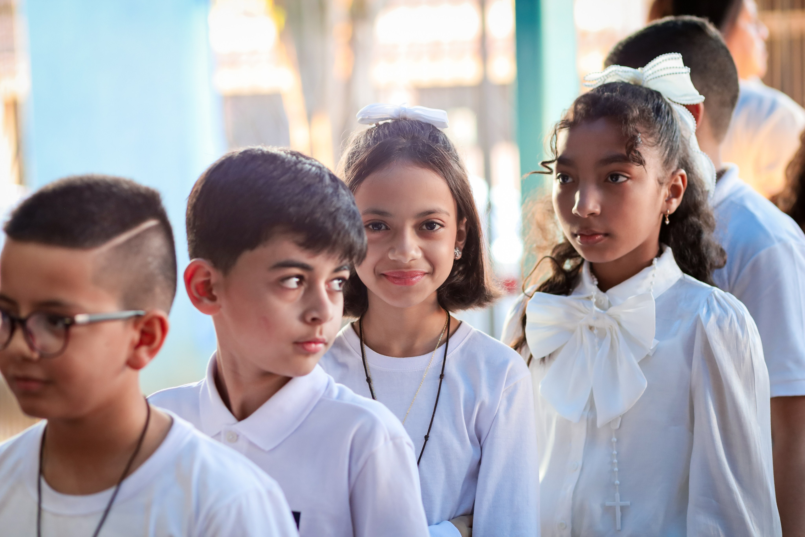 Primeira Eucaristia. Fotógrafo de momentos Sagrados