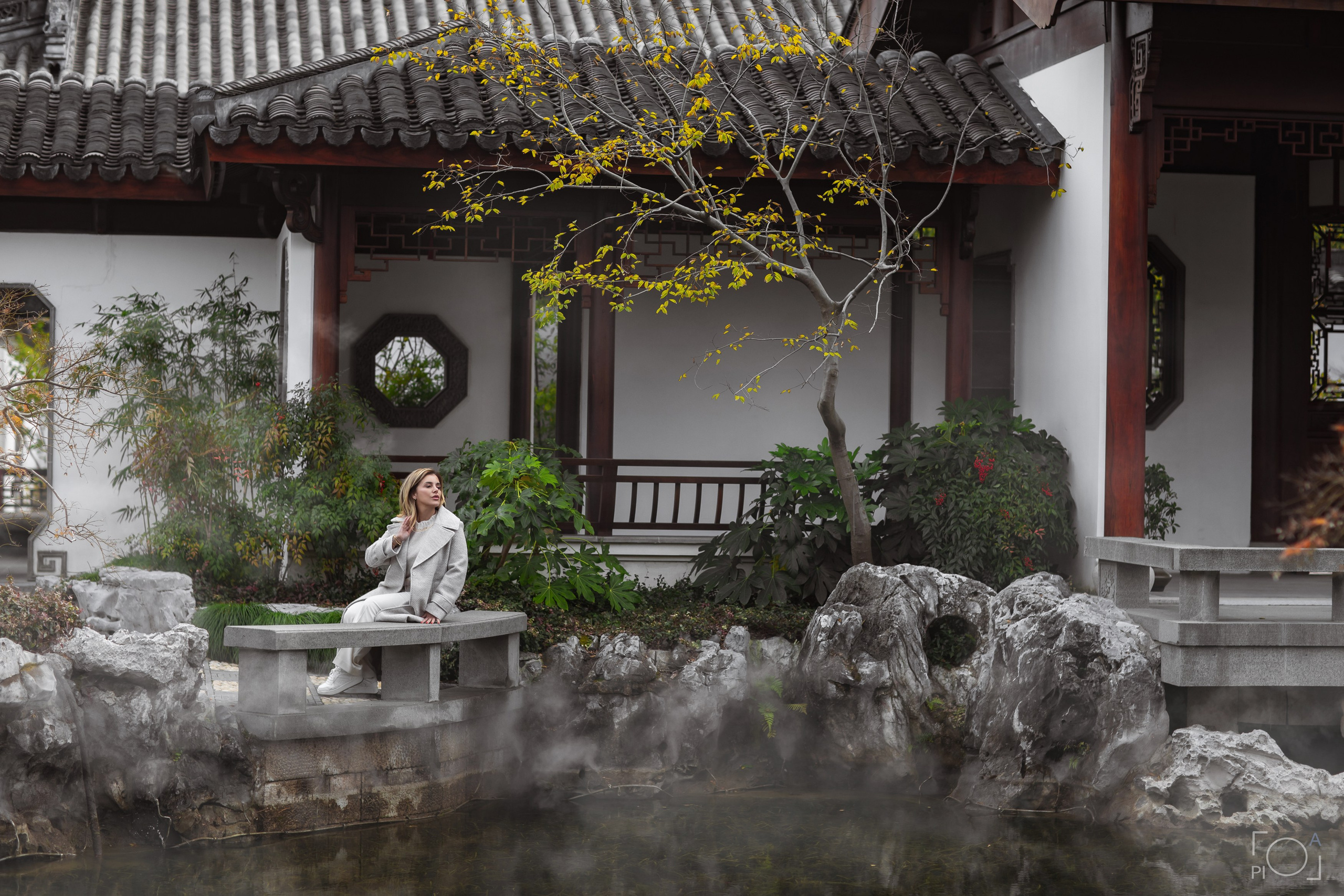 Шанхайский сад. Фотограф в Шанхае — Лола Пидлуская