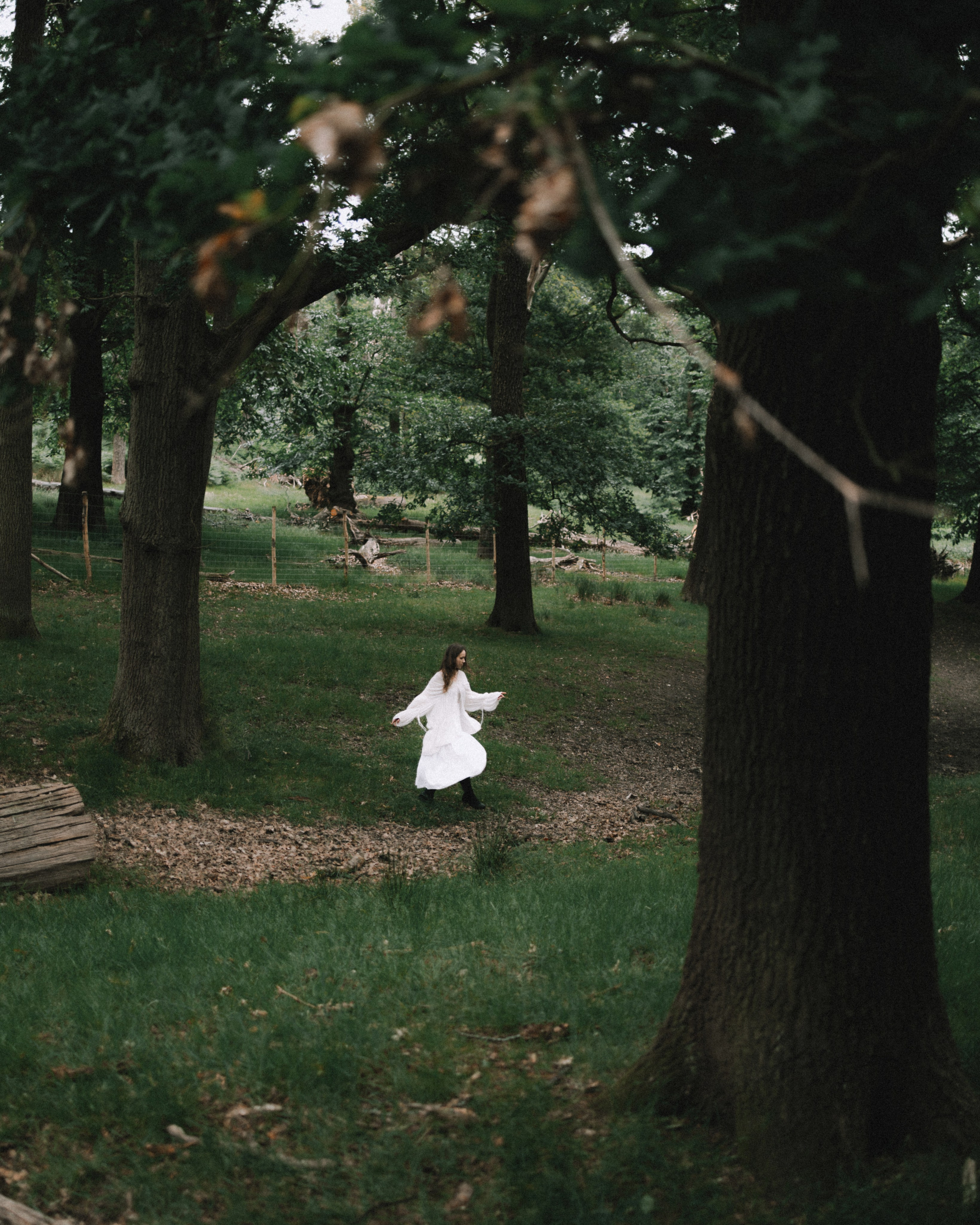 Moody Forest Princess Warrior Photoshoot. Moth & Moss Photography