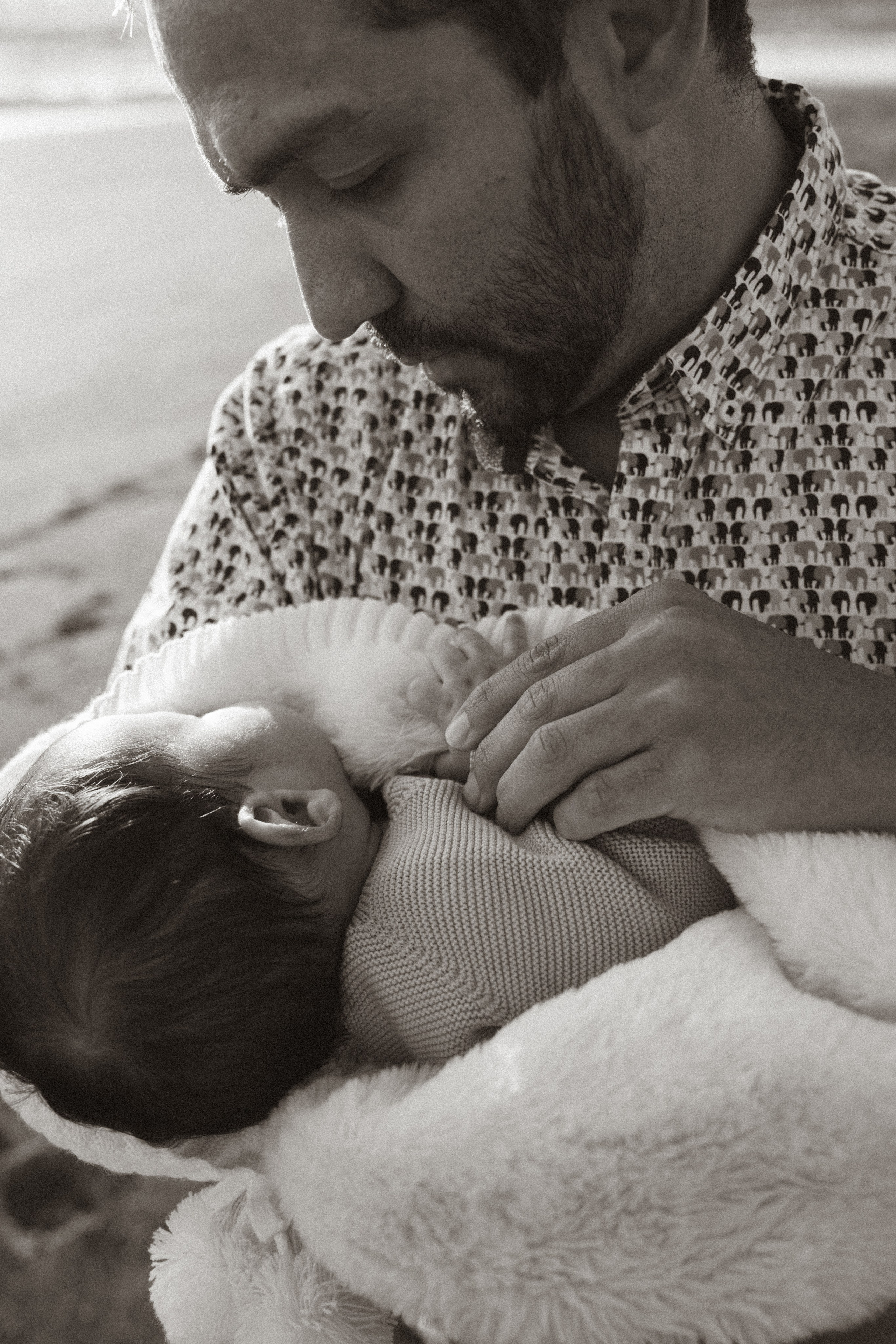 Bri’s growing family at Baker Beach. Soulo Photography | San Francisco Bay Area Based Photographer