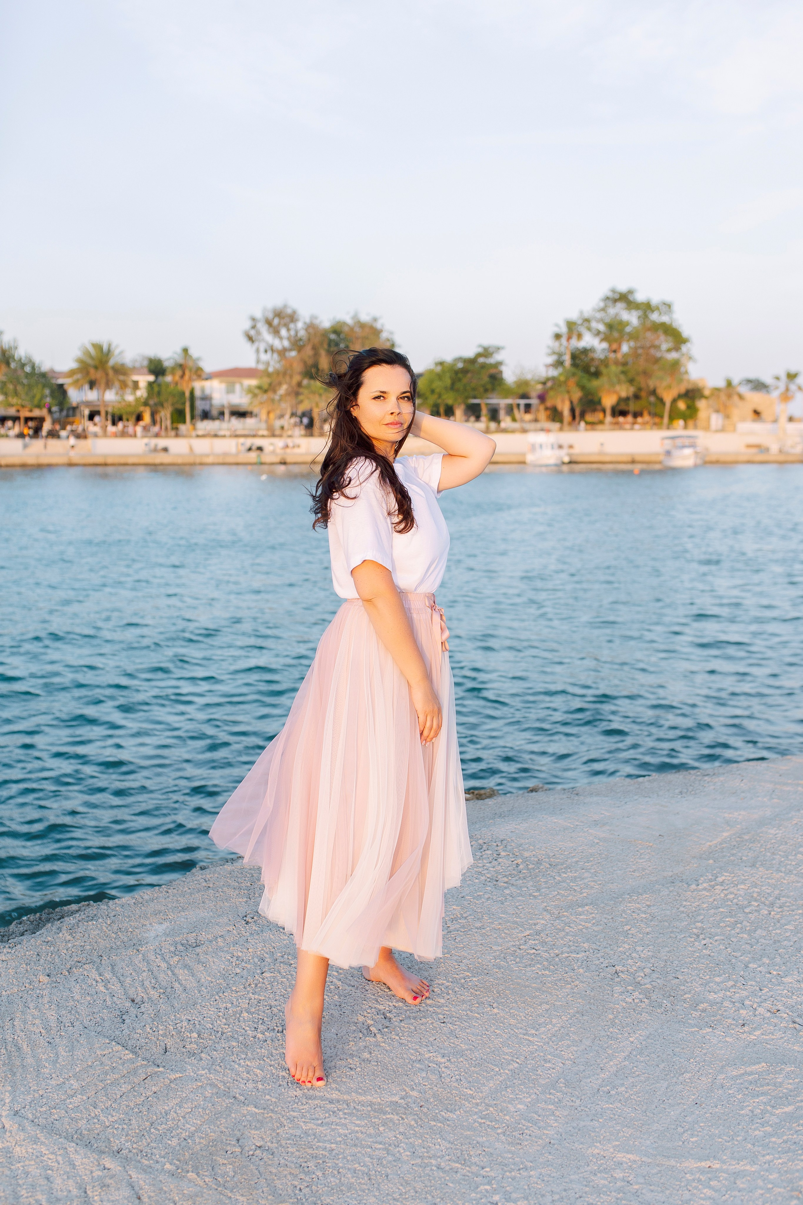 Colorful Family Walk in Side | Lifestyle Photography. Professional Photographer in Alanya, Side, Belek, Antalya. Turkiye