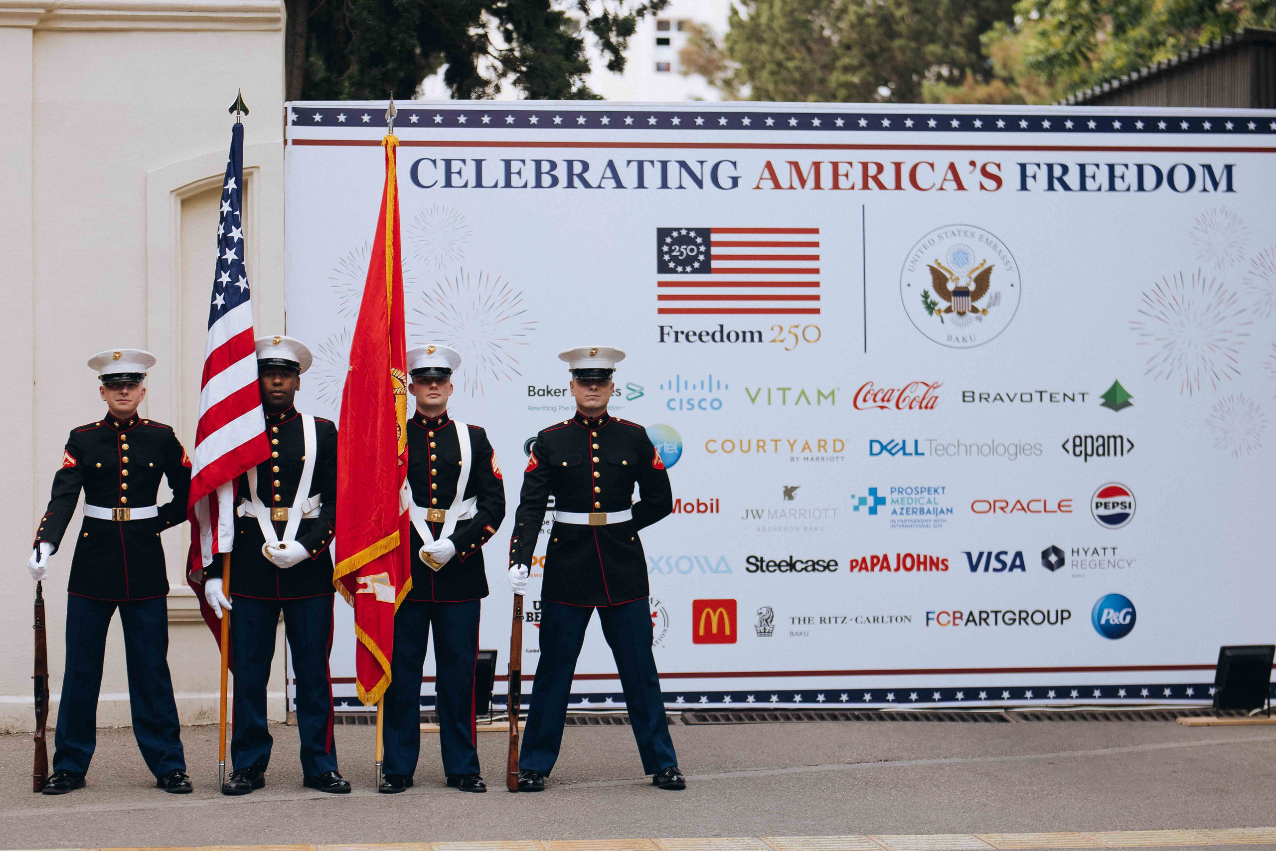 250th ANNIVERSARY OF AMERICA’S FREEDOM. Wedding&Event photographer Ismail Rzayev in Baku