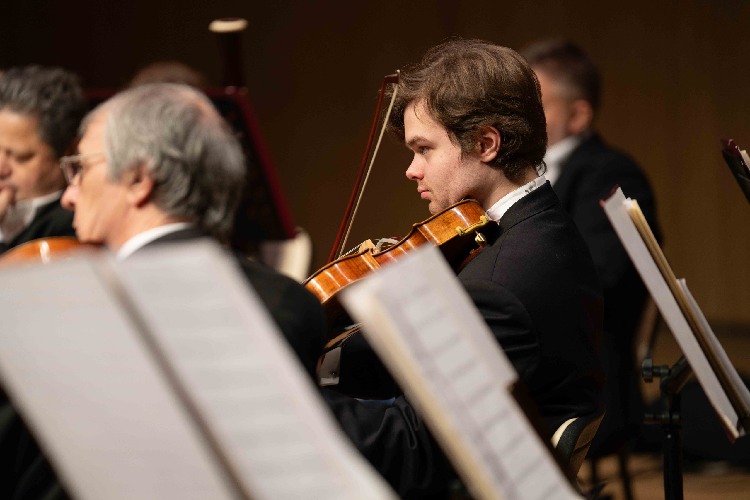 The Tchaikovsky Academic Grand Symphony Orchestra in Baku. Wedding&Event photographer Ismail Rzayev in Baku