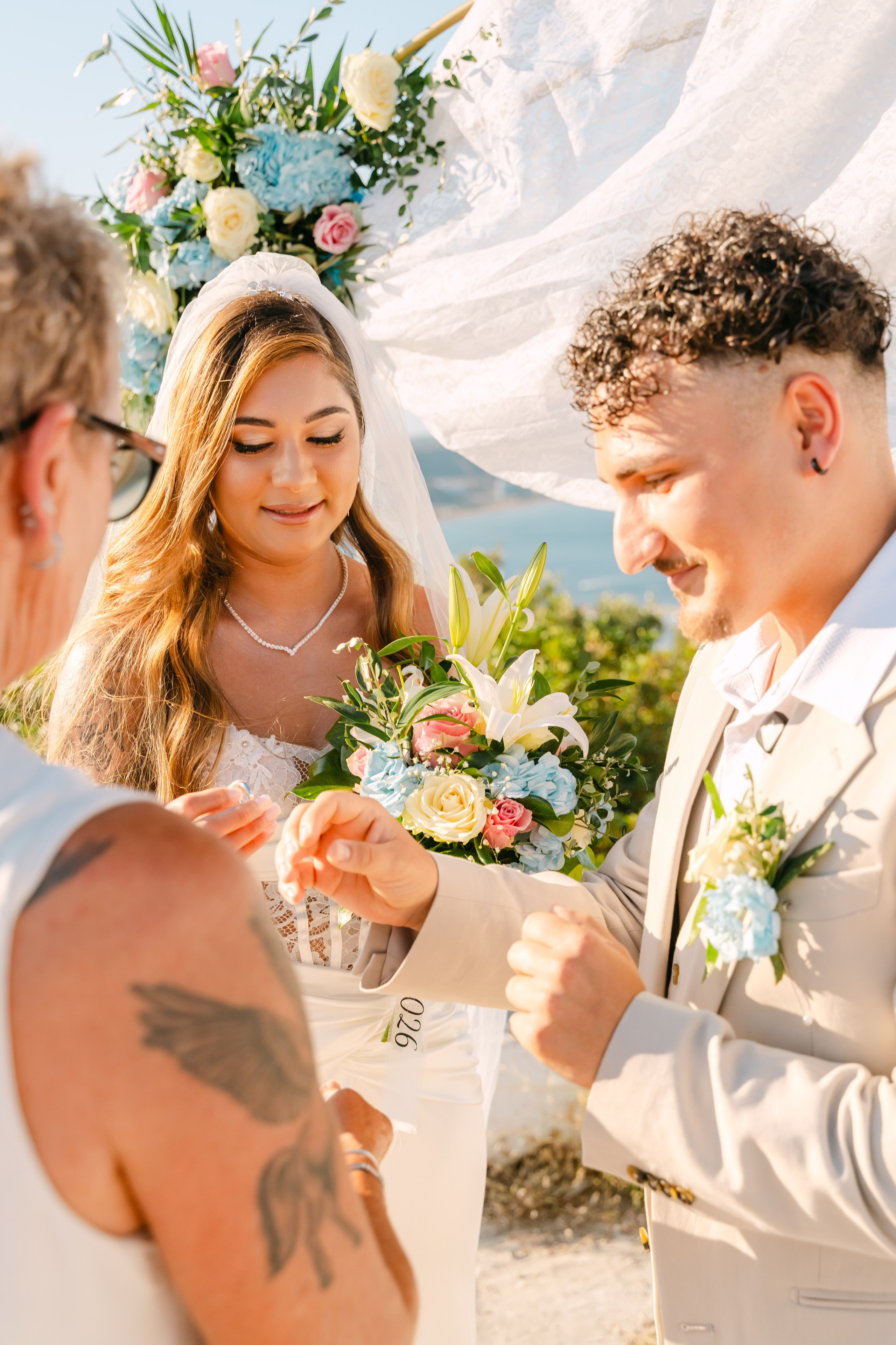 Saklina und Diego 11. 6. 26. Heiraten auf Rhodos | Deutschsprachige Hochzeitsplanerin Griechenland