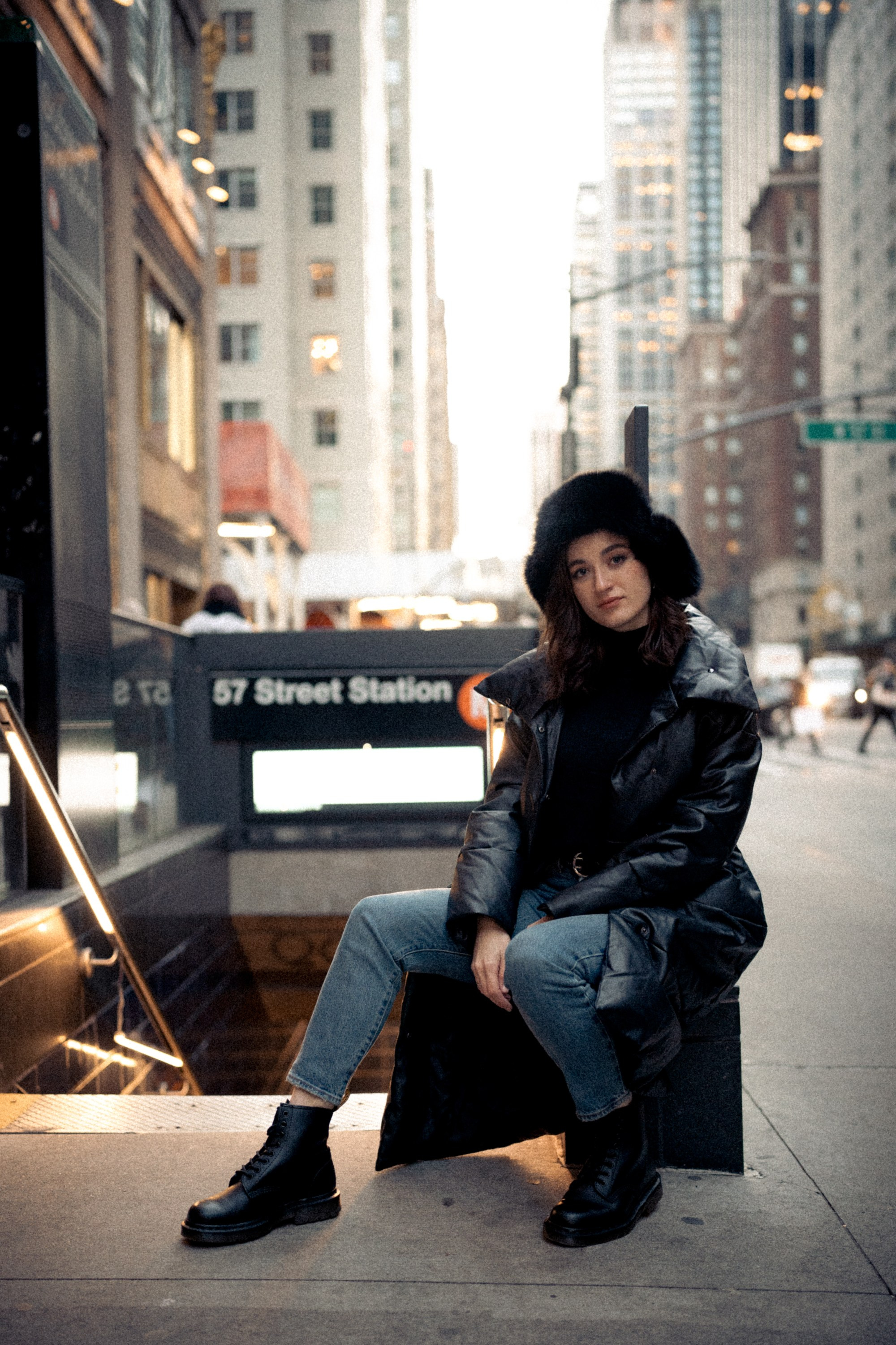 Winter in Central Park. Portrait and wedding photographer in New York