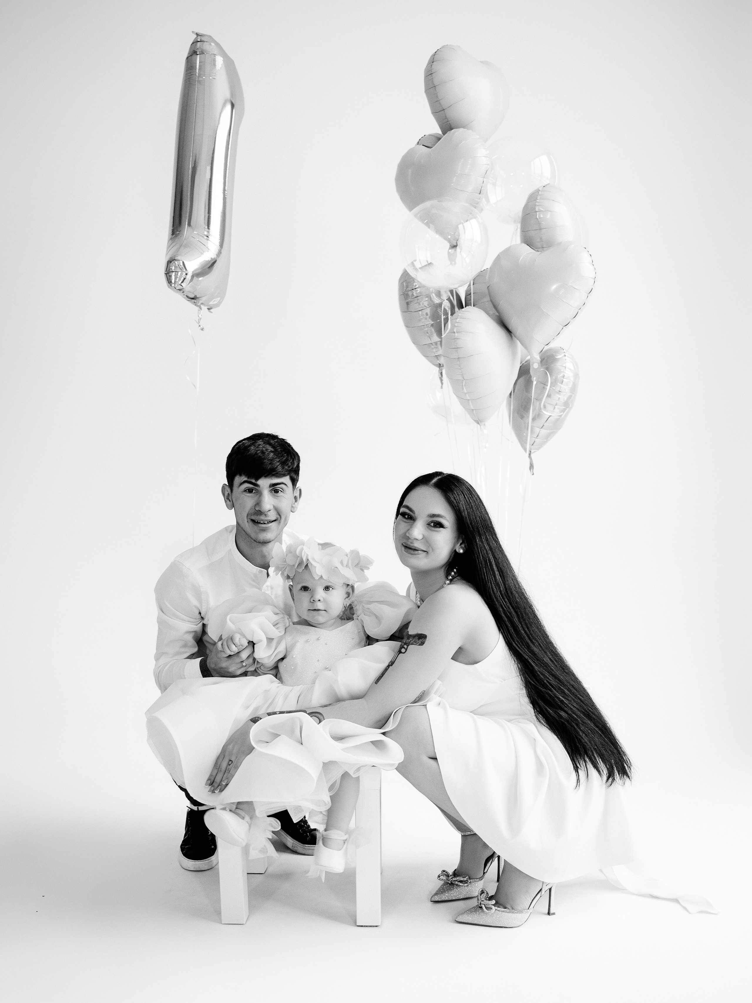 First birthday photoshoot Veronika