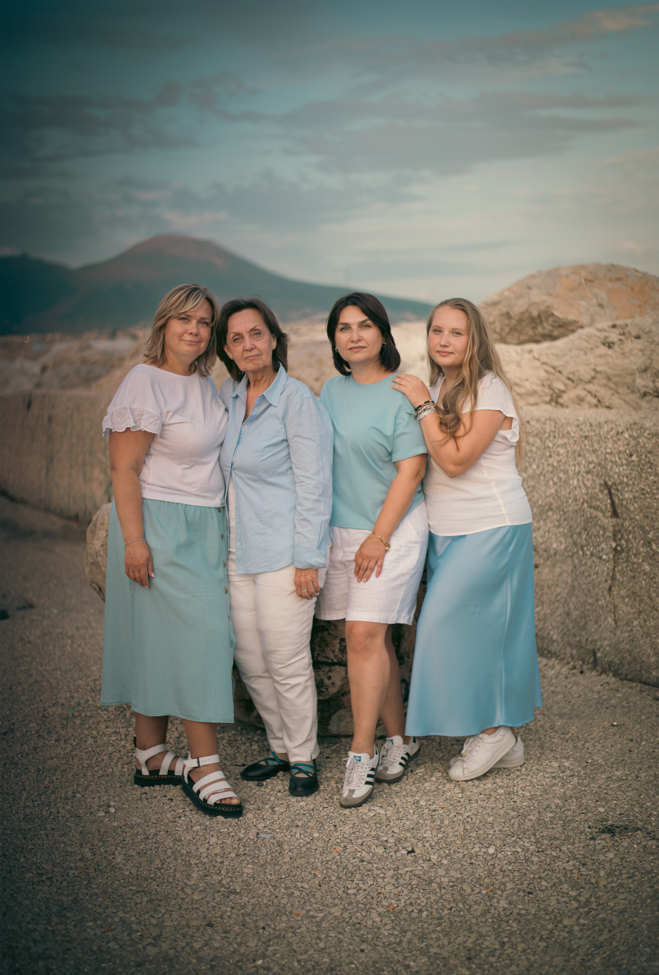 Семейная фотосессия для Катерины. Фотограф в Неаполе