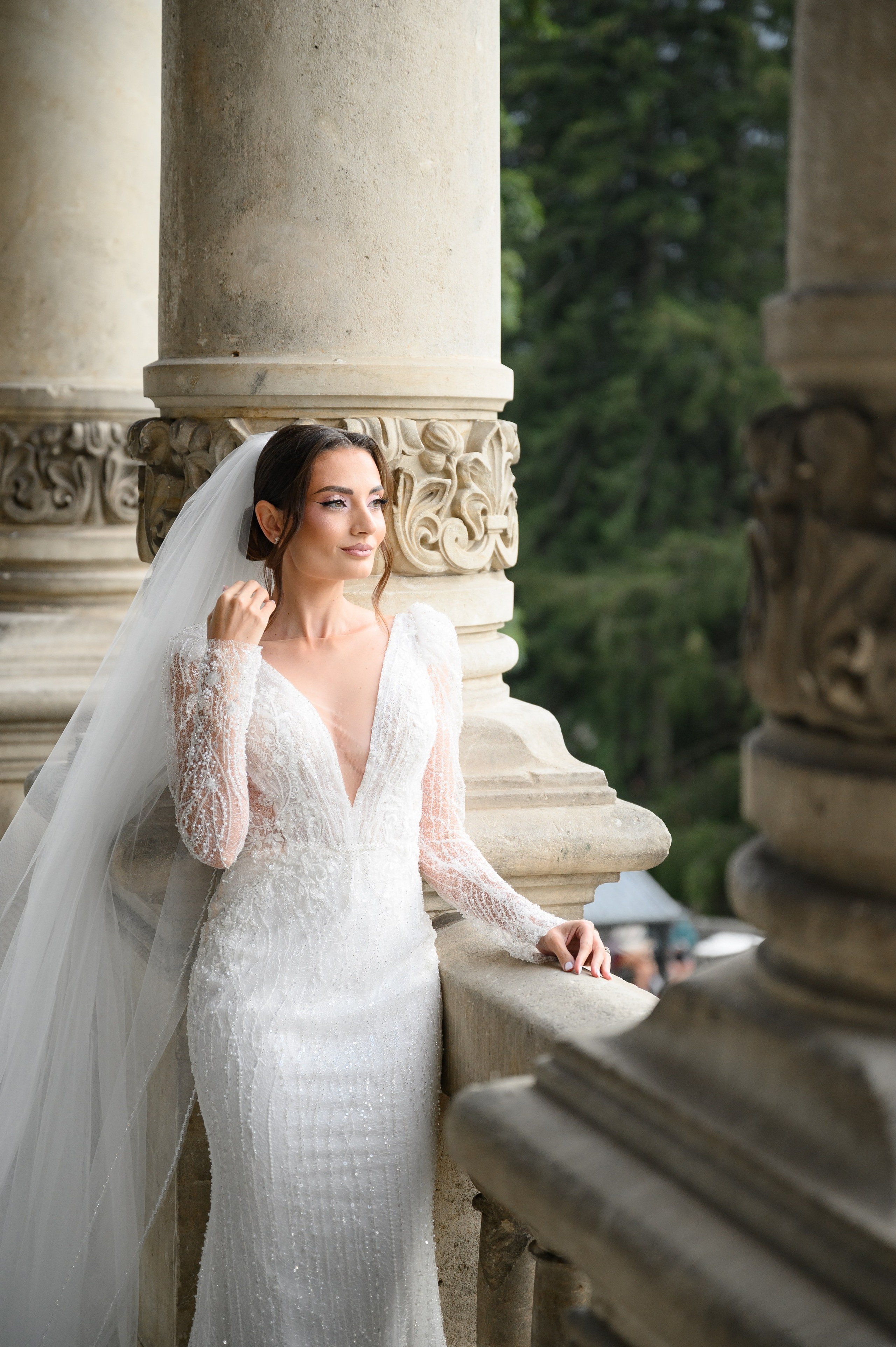 Mălina & Silviu – ședință foto la Castelul Cantacuzino | Fotograf nuntă