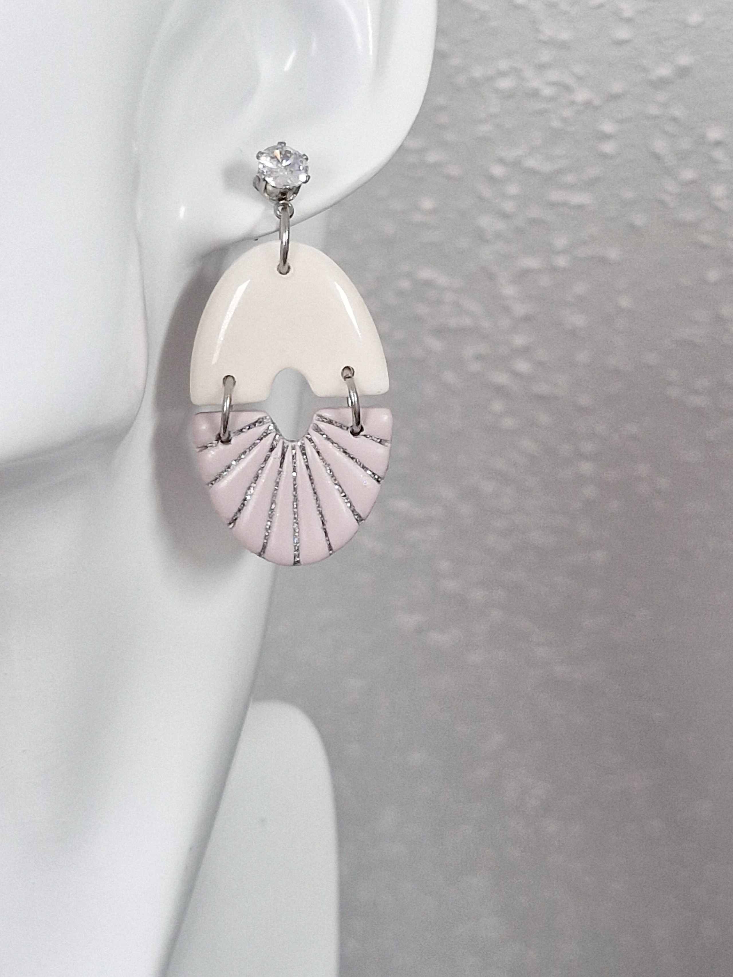 Серьги / Ohrringe ➜. Oksana Paul-Gardinen-Design Oksana Paul ✧ Art of Gardinen & Textile Design ✧ Polymer Clay Art & Handmade Creatures