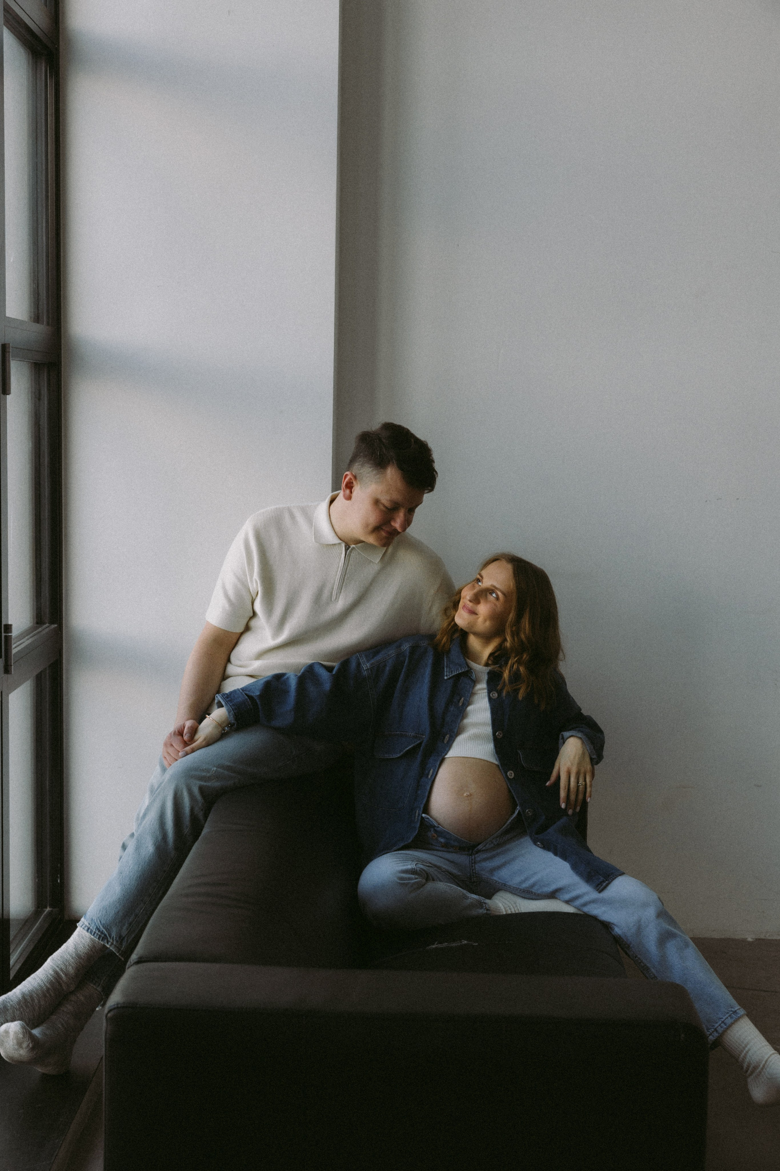 Laukimo fotosesija studijoje | su Marta ir Šarūnu. Vestuvių ir šeimų fotografė Lena Bondarenko / belove photo