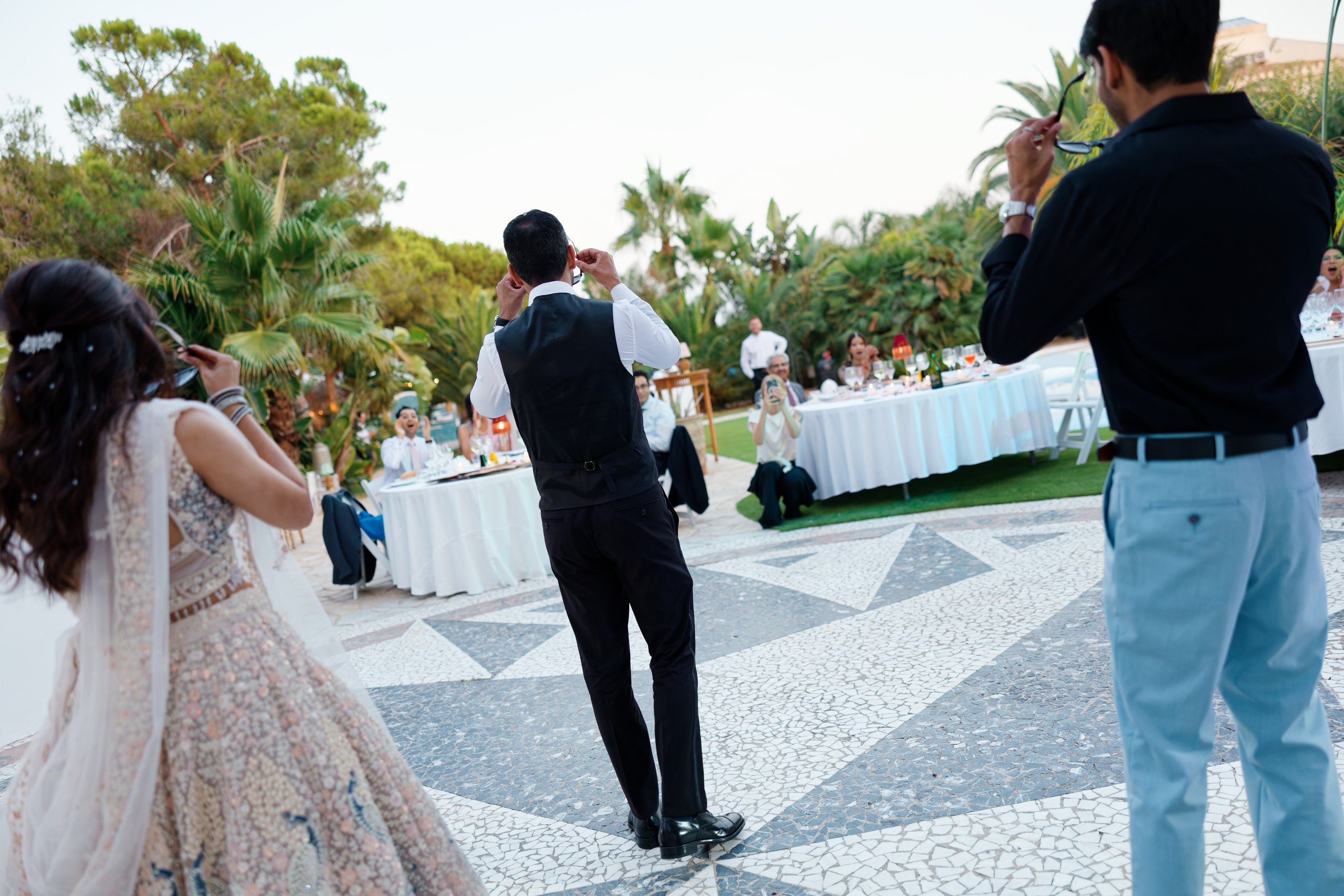 Indian wedding at Gran Villa Rosa, Barcelona