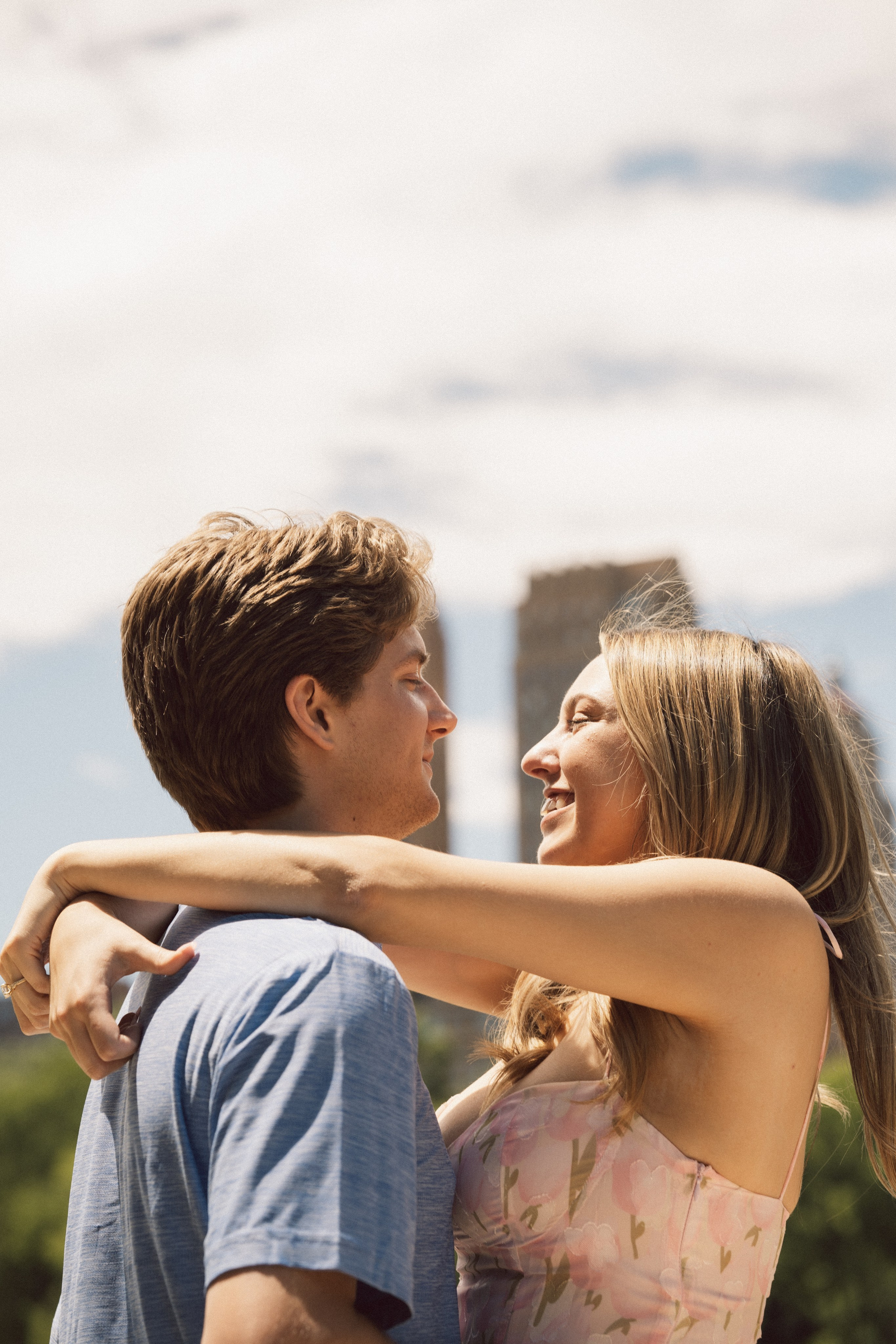 Surprise proposal Central Park. New York + destination photographer