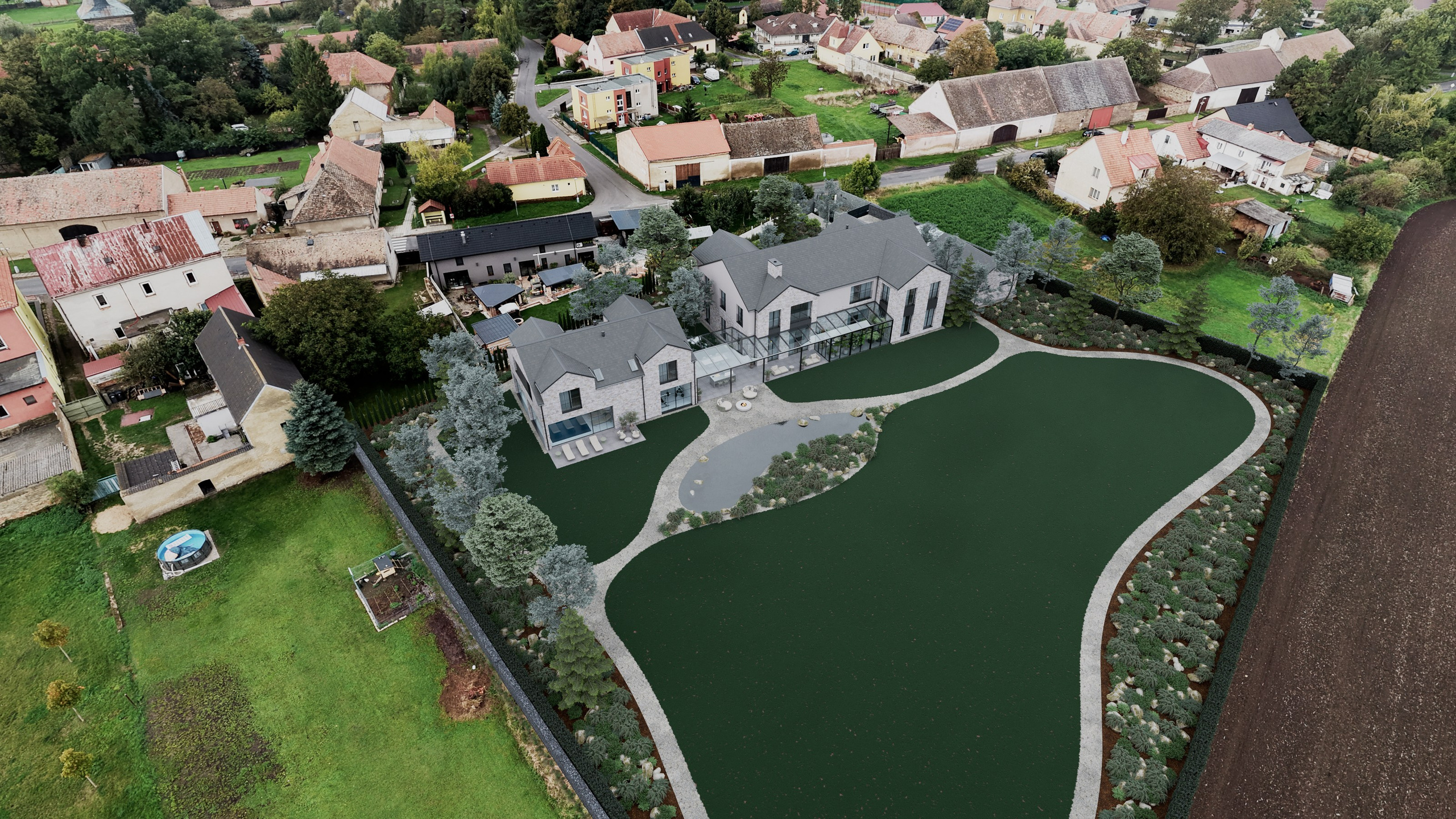 Zahrada — Kmetiněves. Filipenka Architects