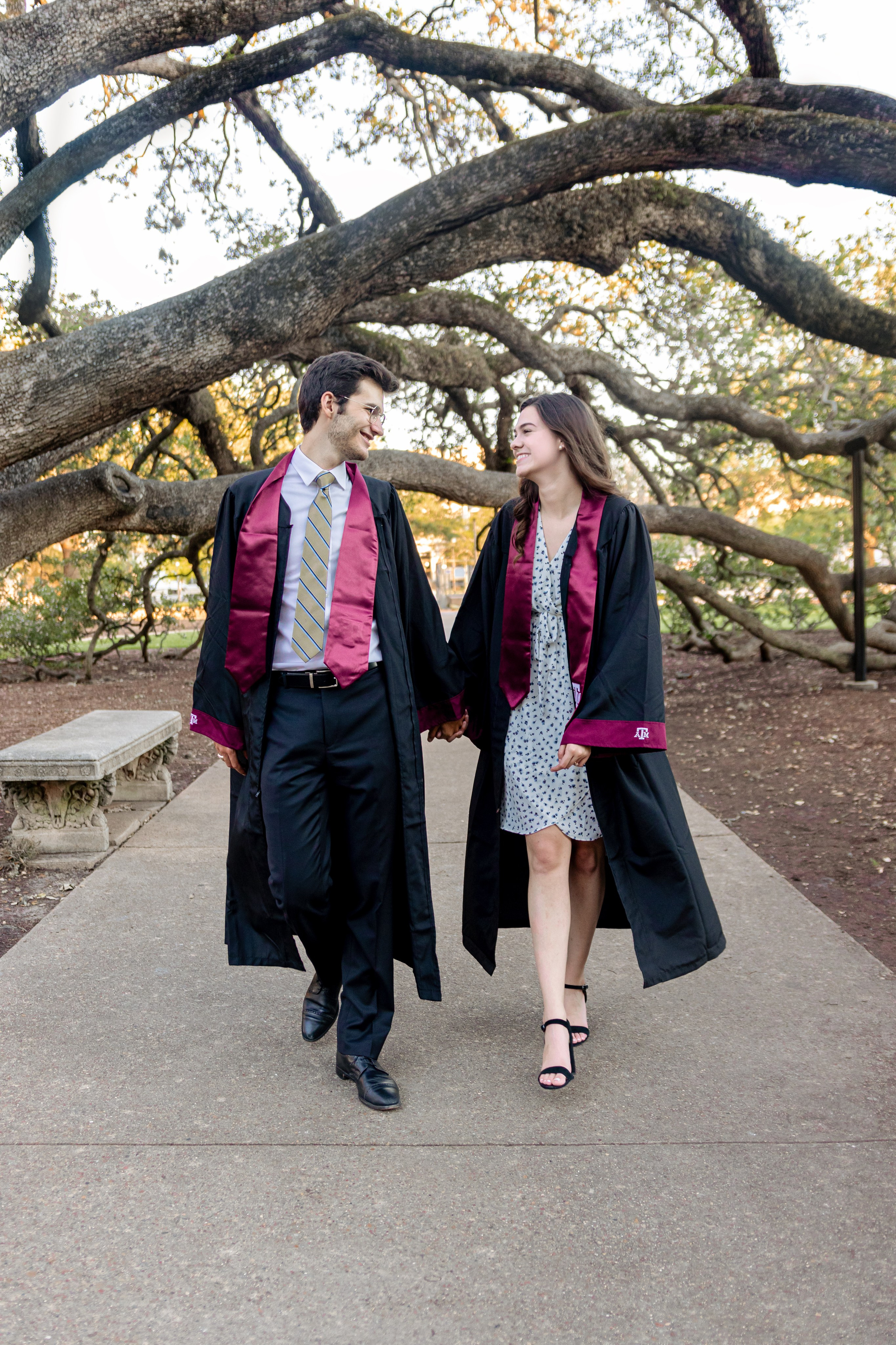 John-David's senior photoshoot at Texas A&M University
