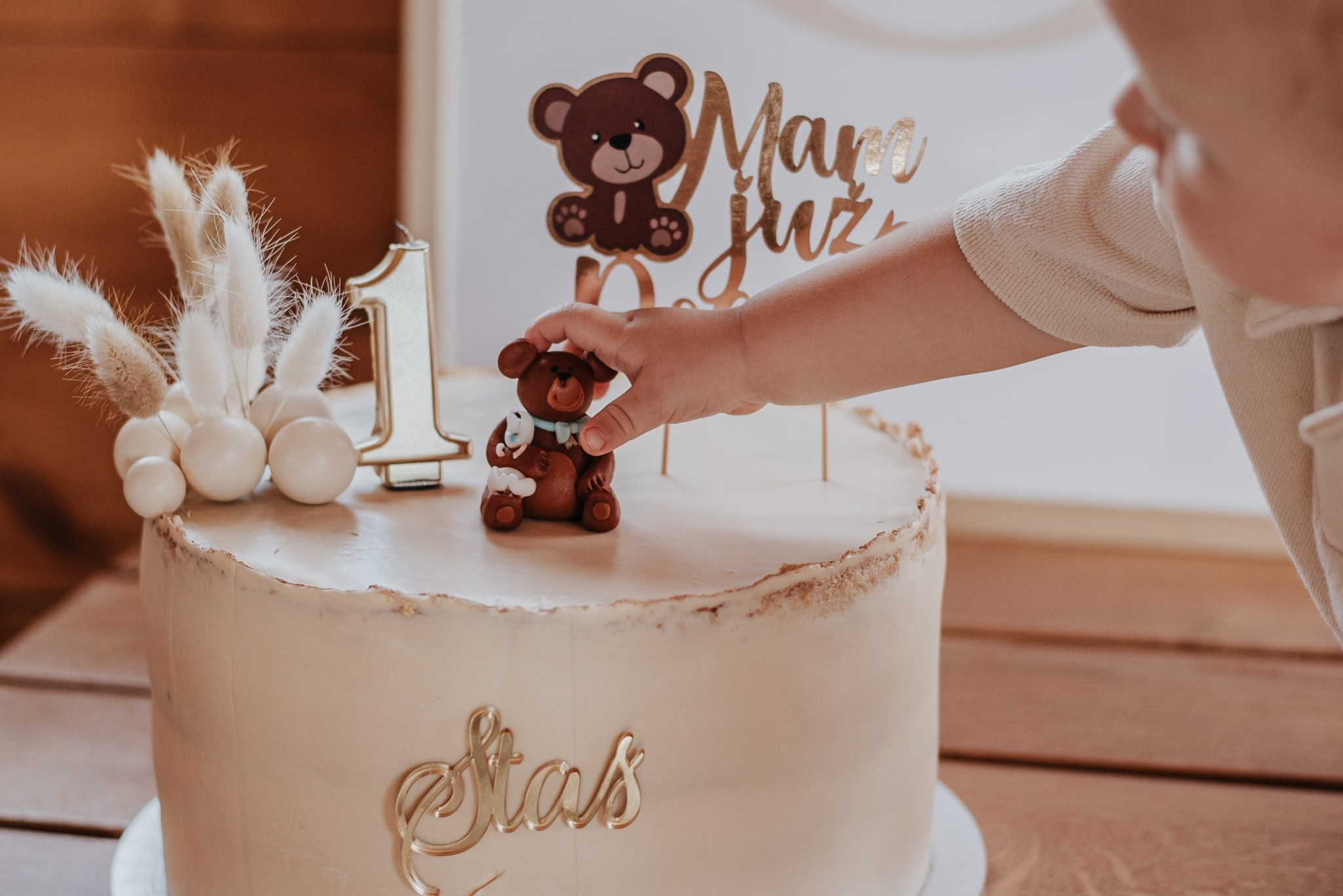 Roczek Stasia. Dominika Strachacka Fotografia | Fotograf ślubny i rodzinny Opole Lubelskie Lublin