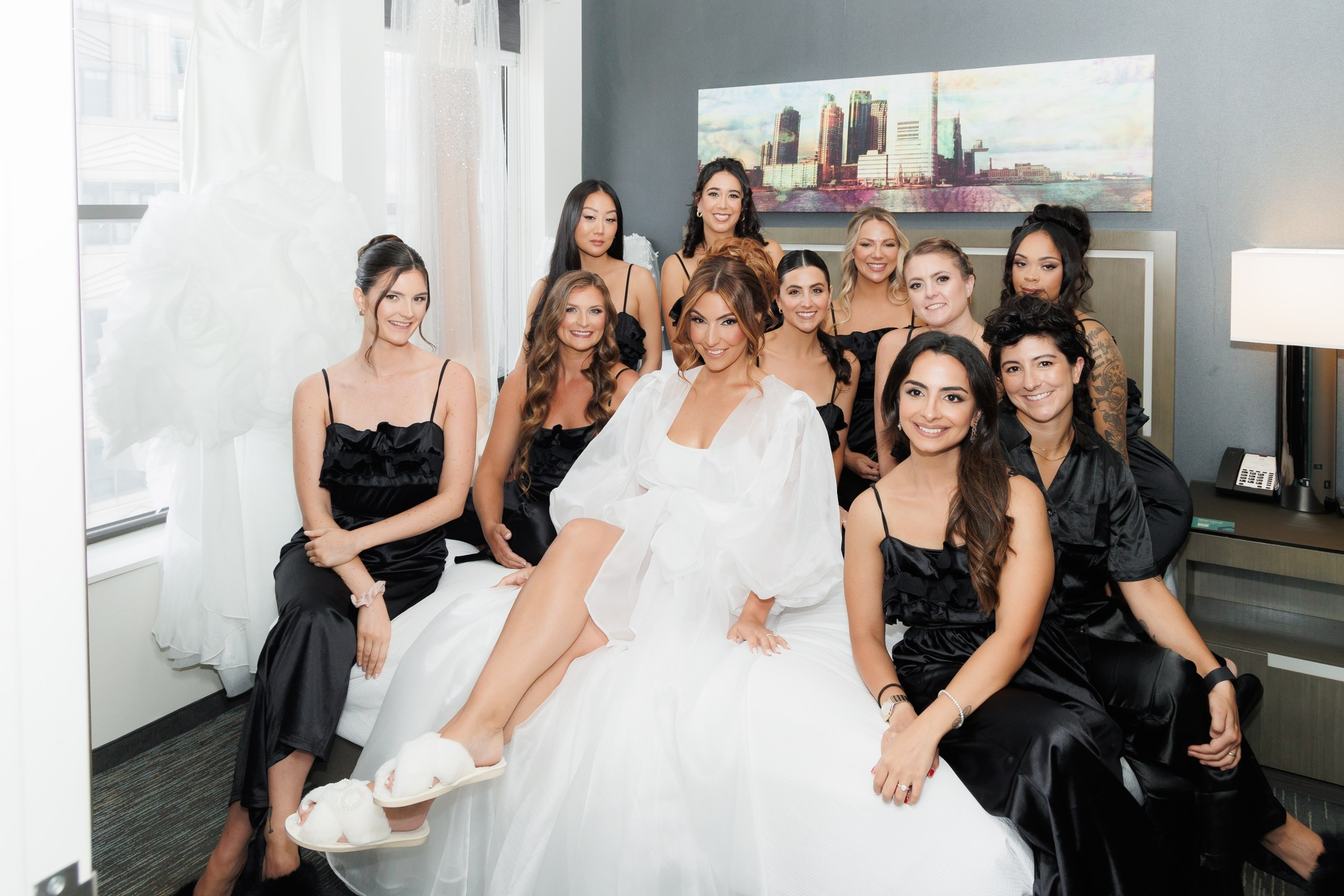 Briana & Kefim, Maritime Pars, Jersey City, NJ. Wedding Photo & Video