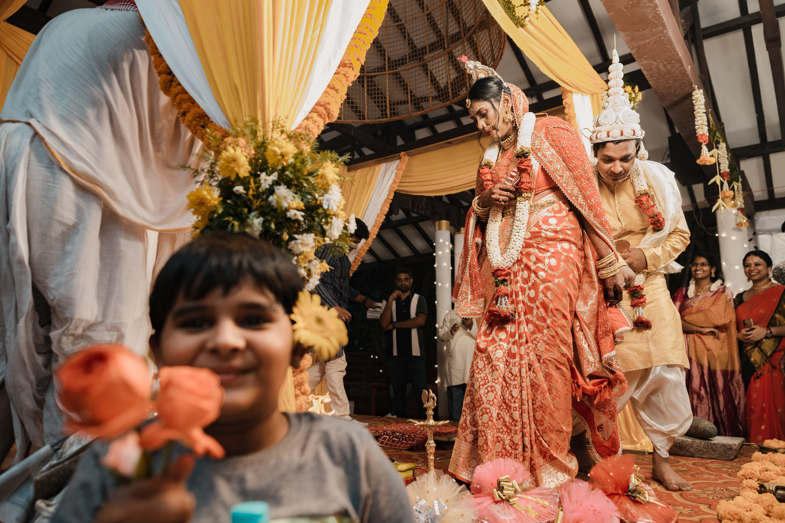 Sagaya & Rakesh. Agam Vizha