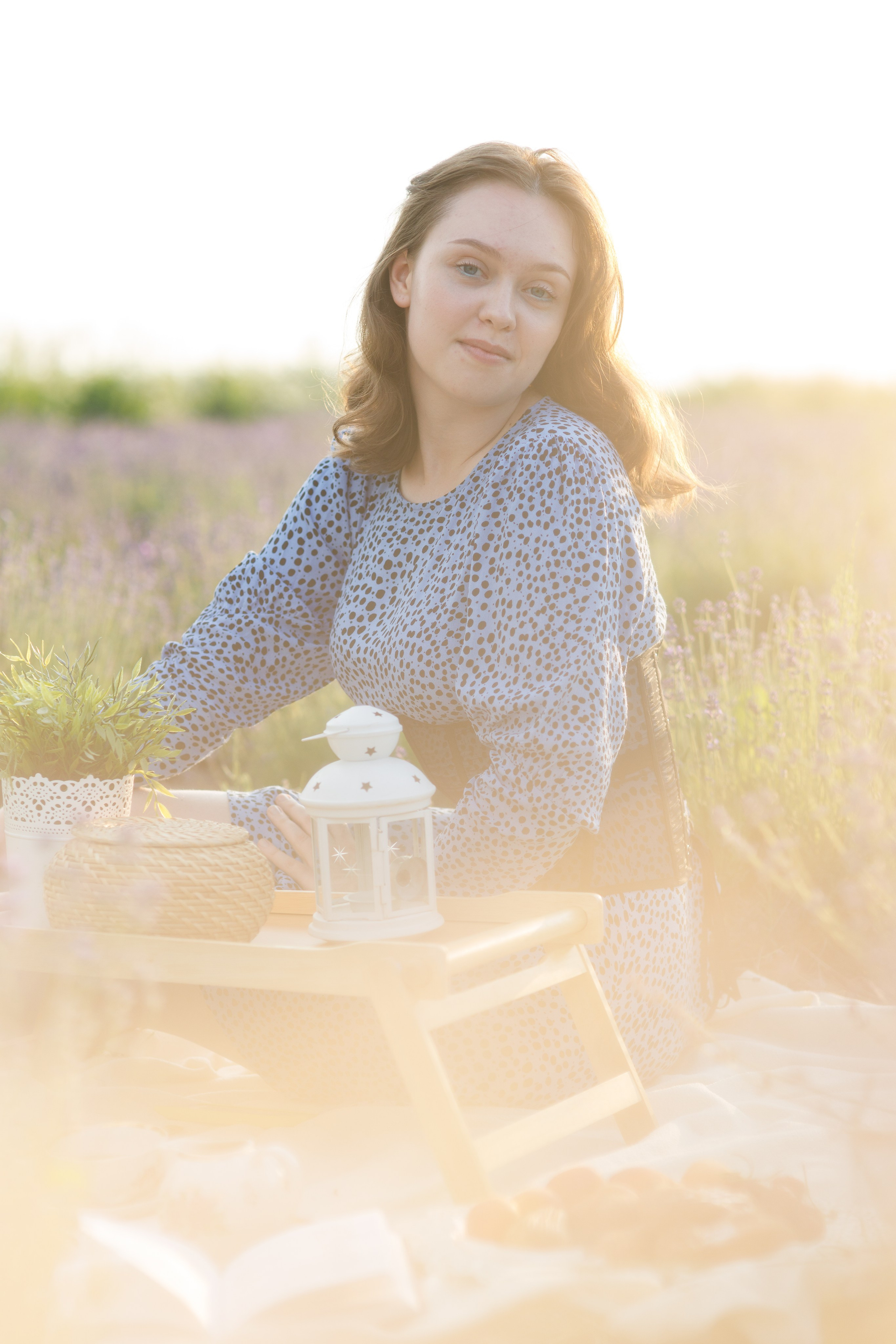 Lavender field. Photographer Anna Curly | Weddings and Events in Dubai
