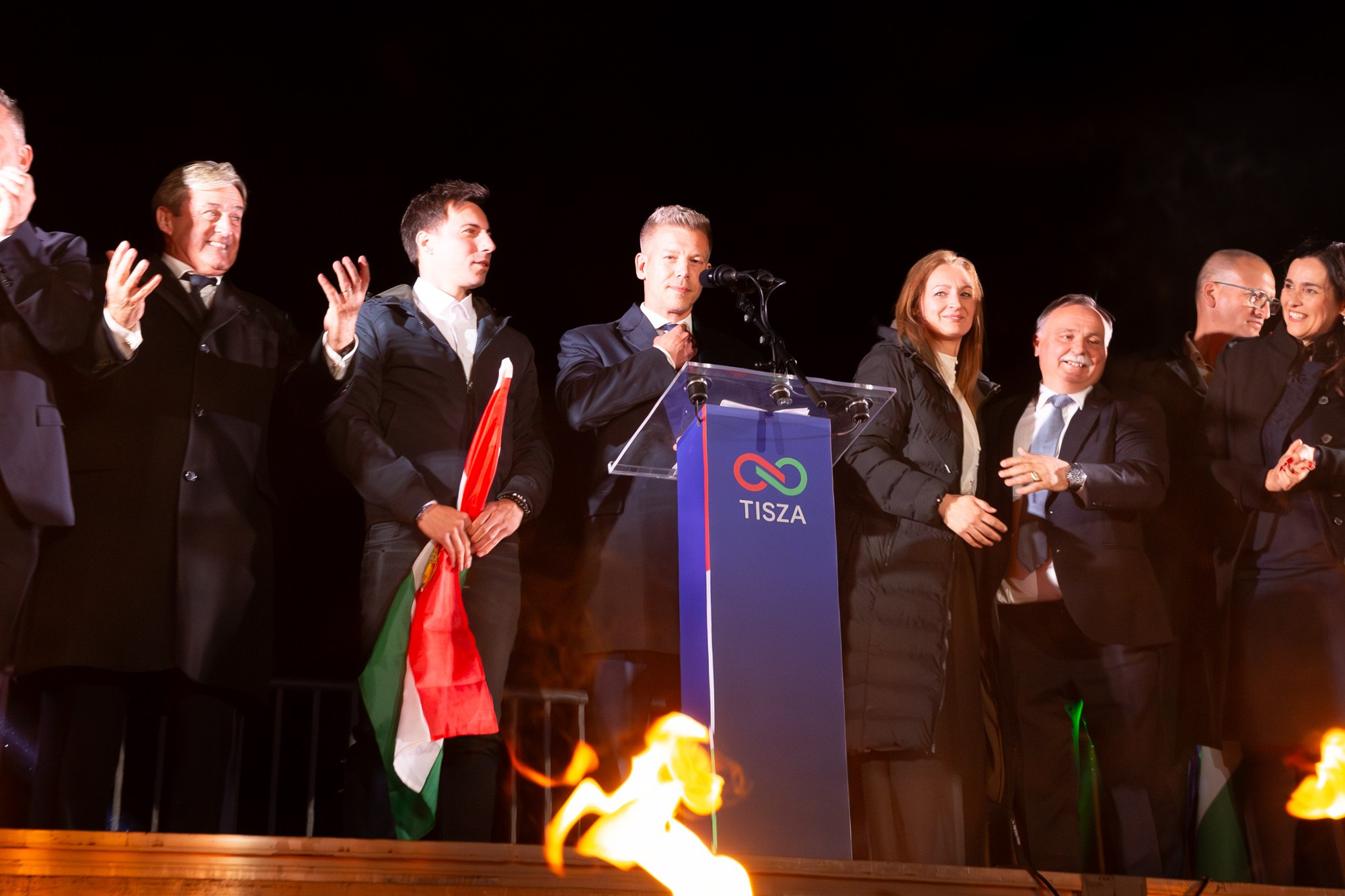 TISZA Victory Night, Hungary 2026. Photographer in Budapest  — Yura Knyazev
