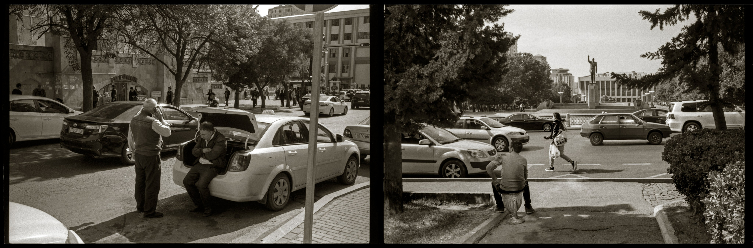 Waiting.  Baku, 2019
