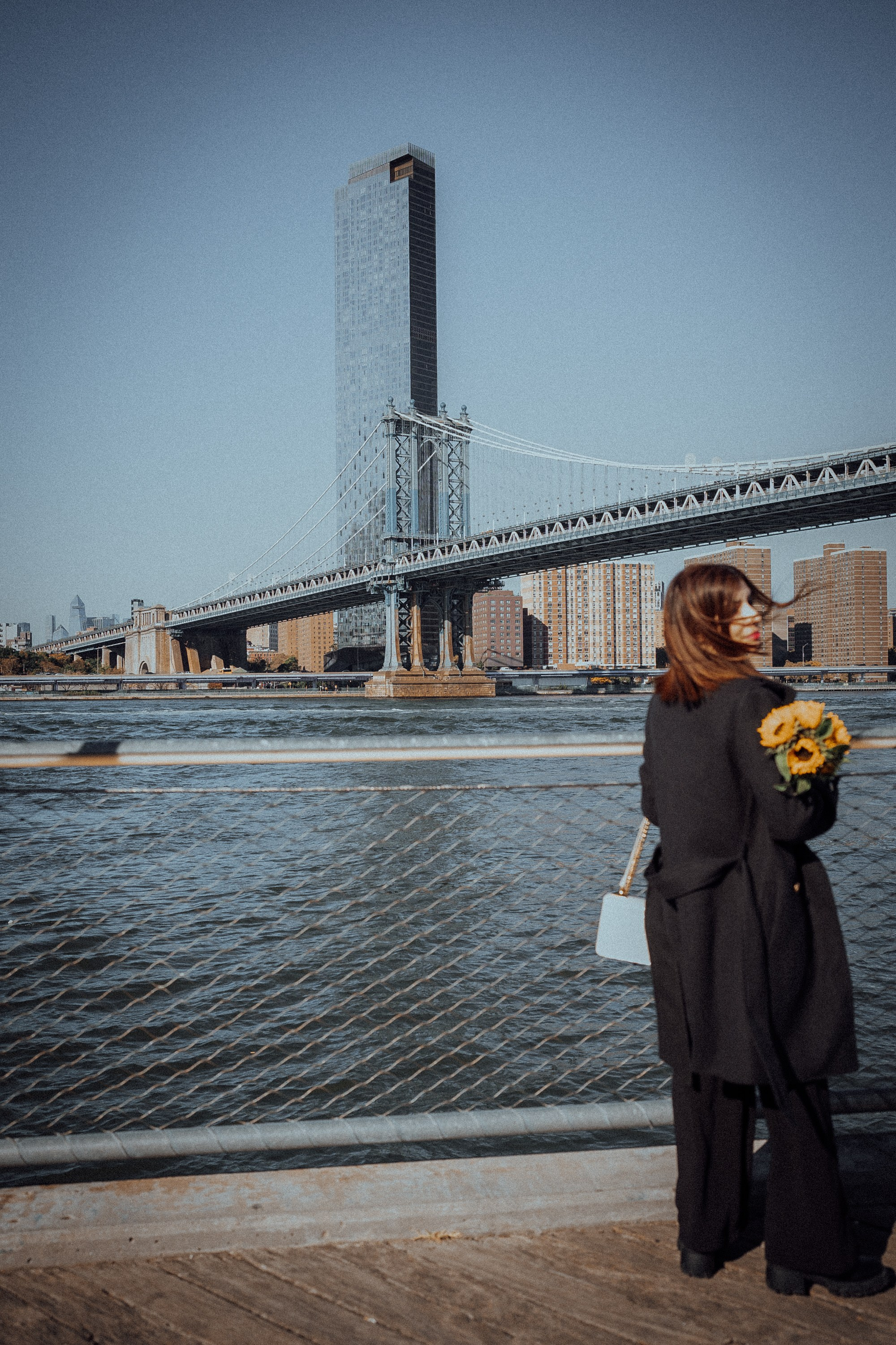 Photoshoot in Dumbo. Portrait and wedding photographer in New York