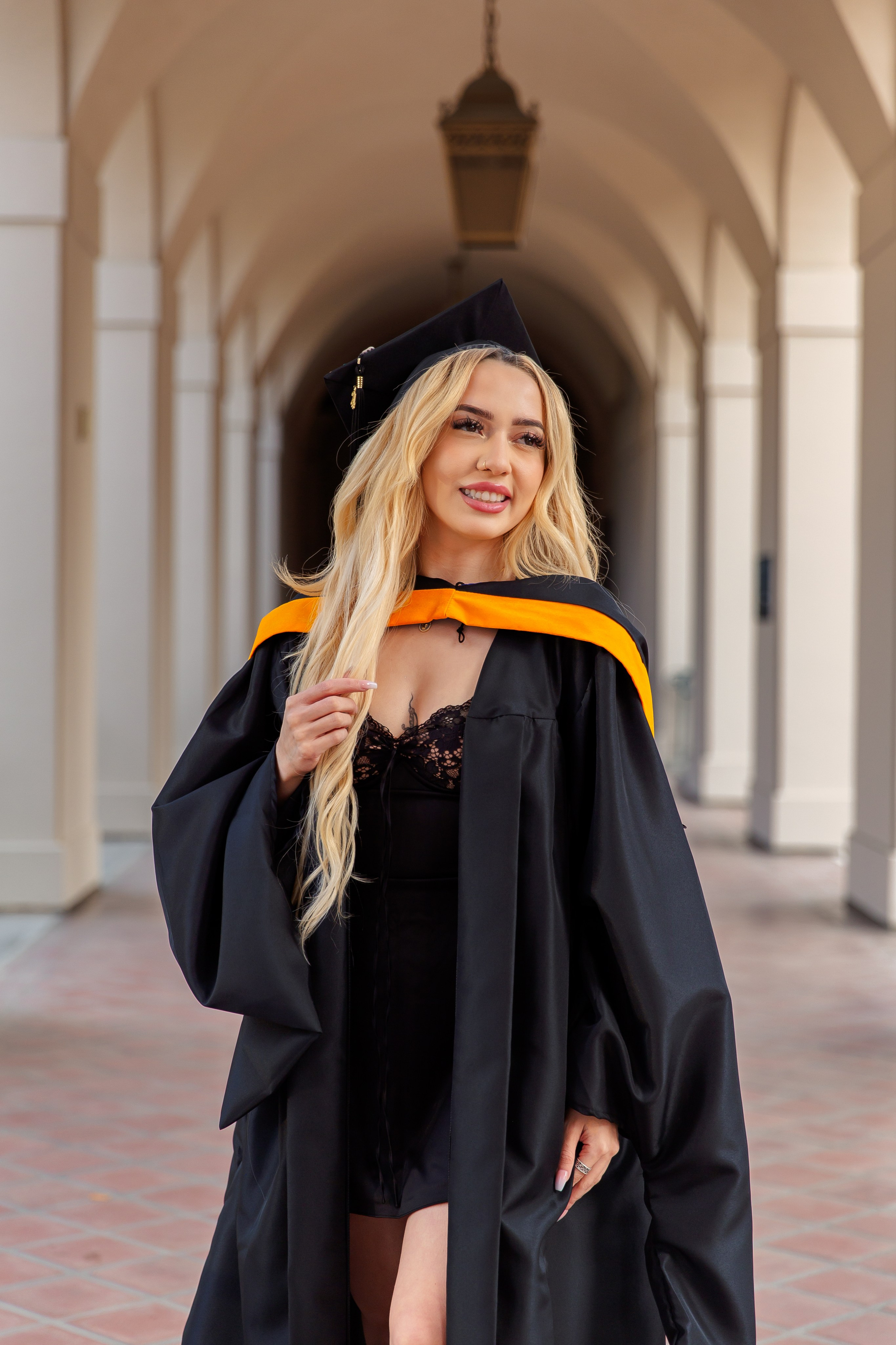 Pasadena City Hall Graduation. Los Angeles portrait photographer Valeria Kasatkina