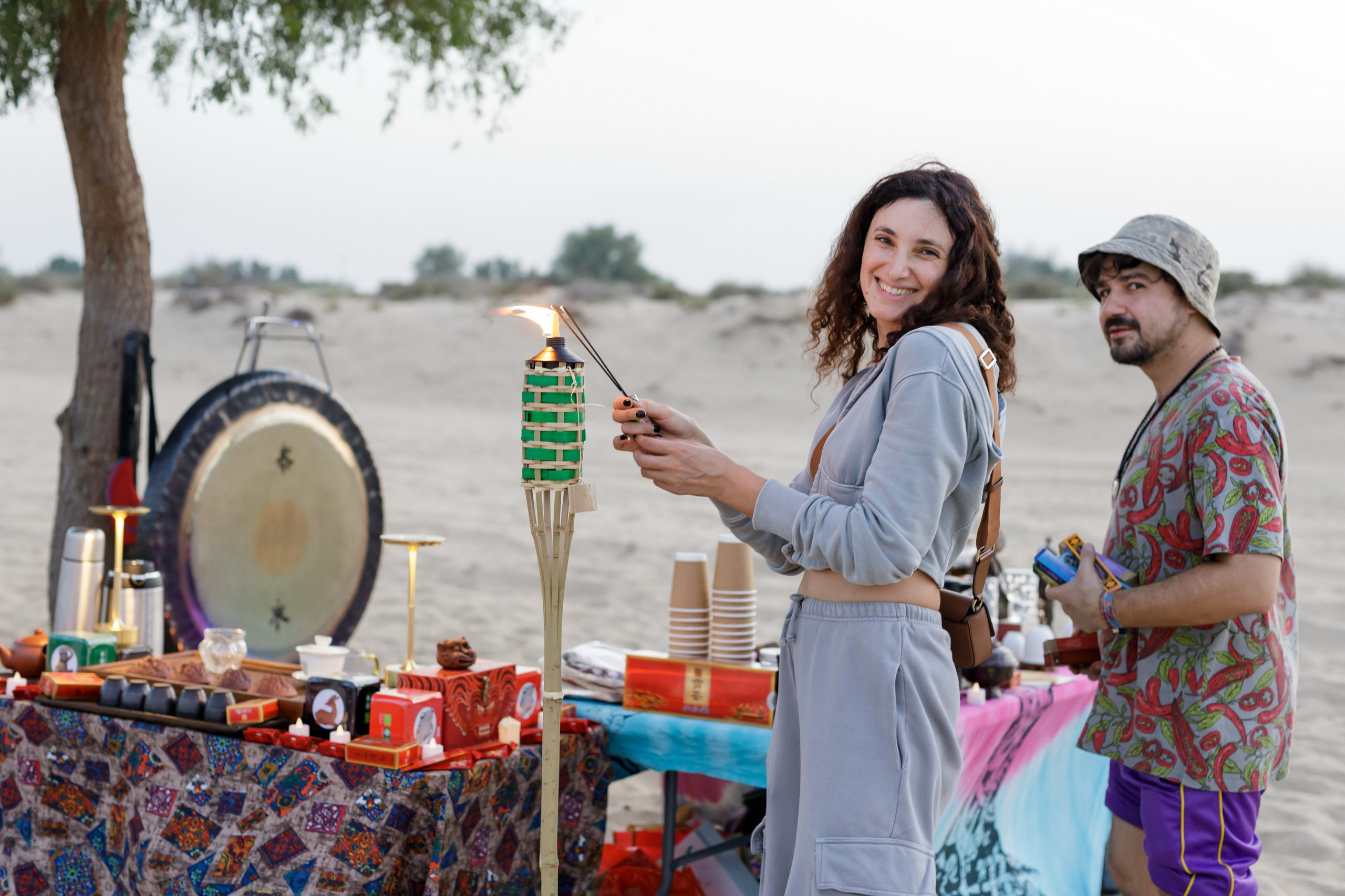 Oleg Torbosov — Meeting with subscribers in the desert. Photographer Anna Curly | Weddings and Events in Dubai