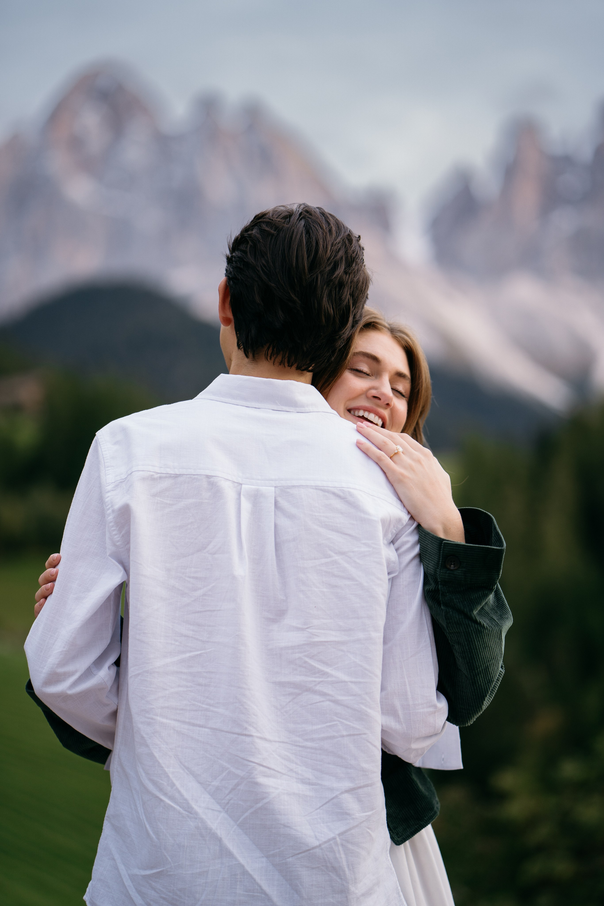 N & A (Dolomites, Italy). Marriage Proposal Photographer in Verona & Lake Garda | Diana Fedrigo