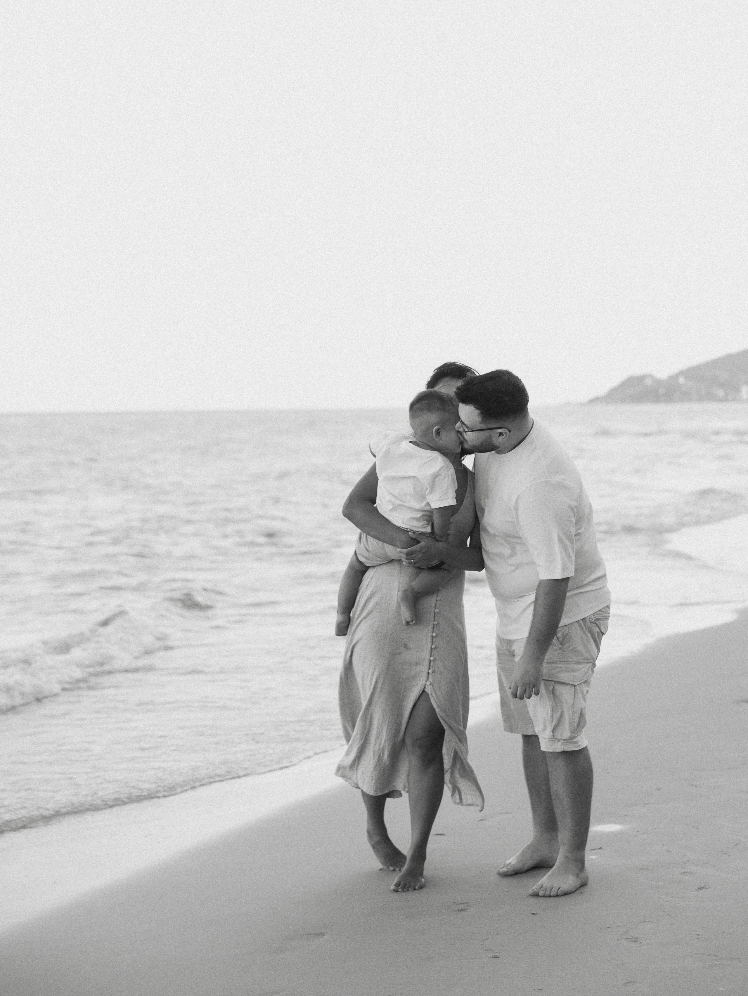 At the beach. Family and wedding photographer in Bangkok, Thailand
