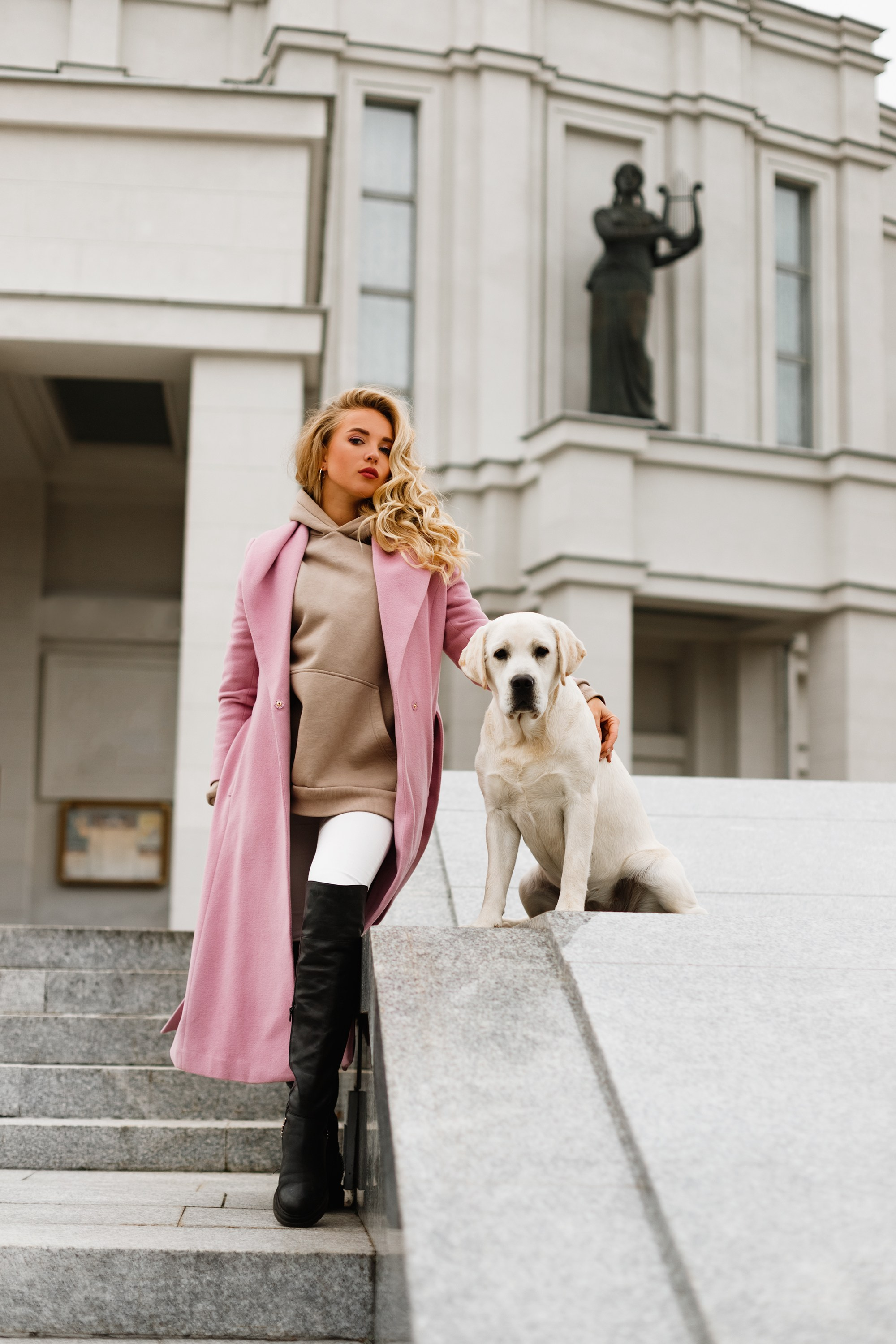 Tatiana & Tessa. Kaja | fotograf we Wrocławiu | ludzie i psy