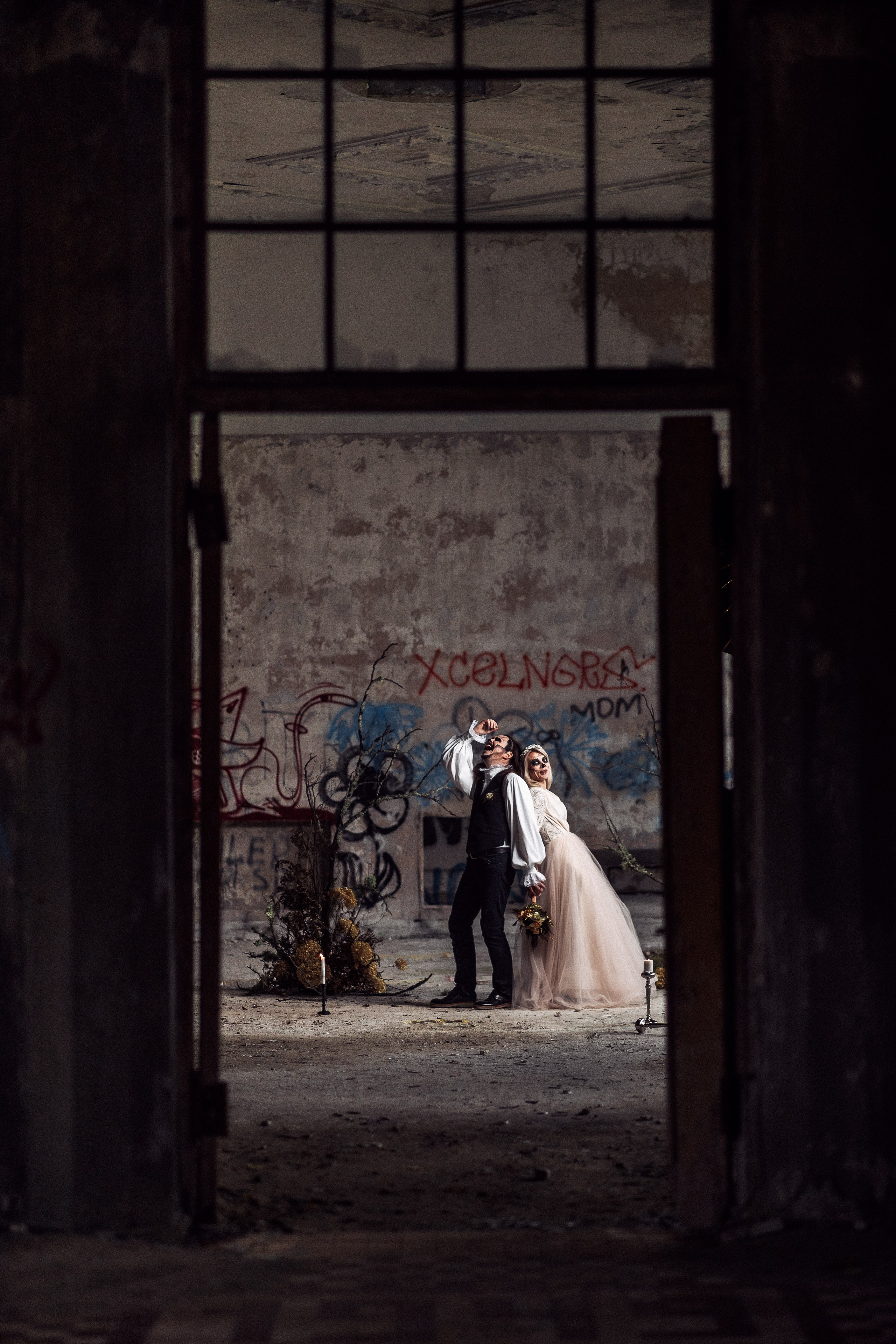 Couple Halloween 22.10.2023. Portree- ja perefotograaf Anton Hansen Tallinnas, Eestis