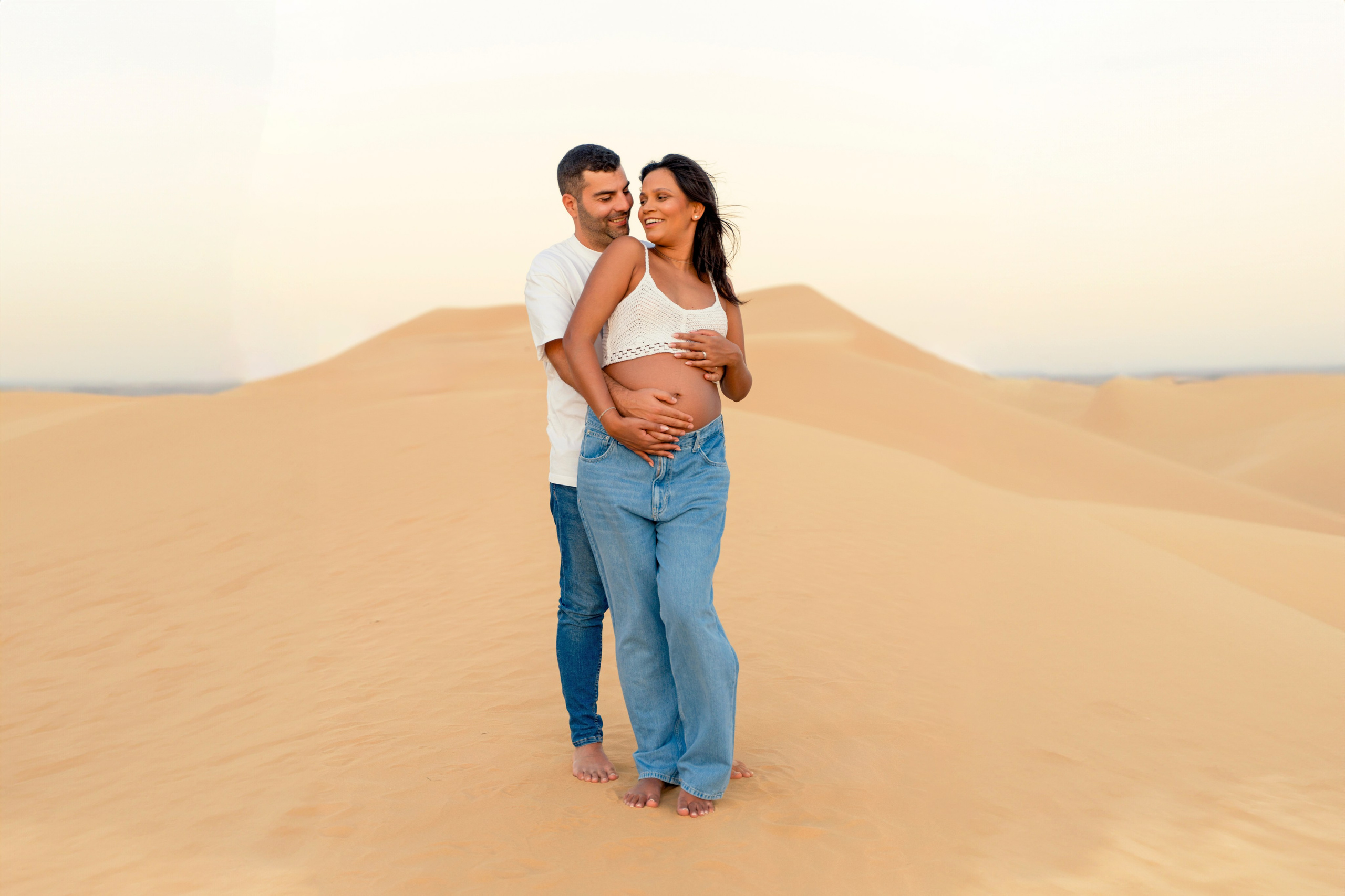 Парная съемка в Пустыне. Фотограф в Абу Даби Марина