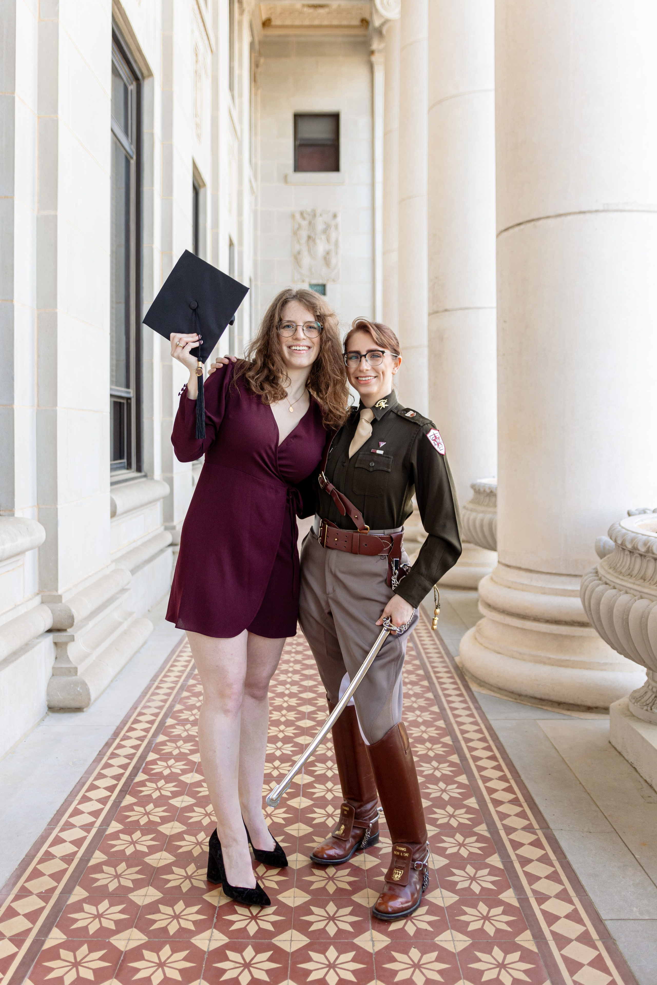 Lexie's graduation photoshoot at Texas A&M University