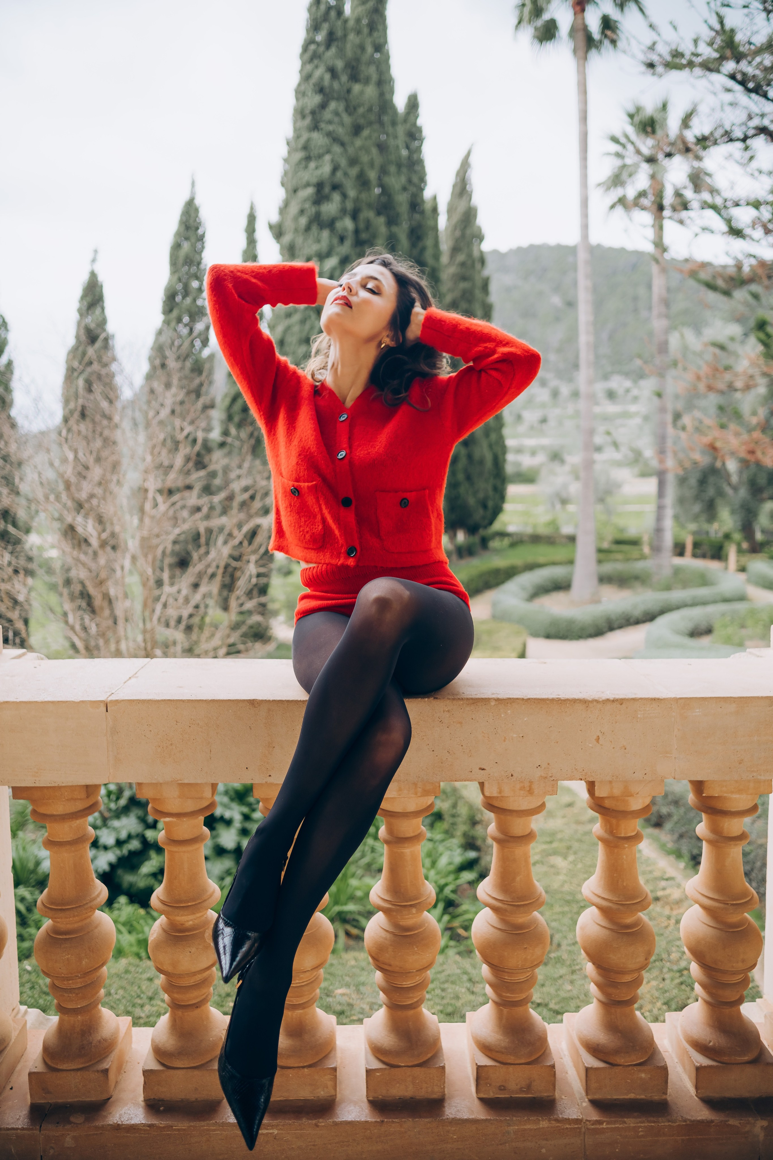 Lady in red. Fotógrafo en Palma de Mallorca