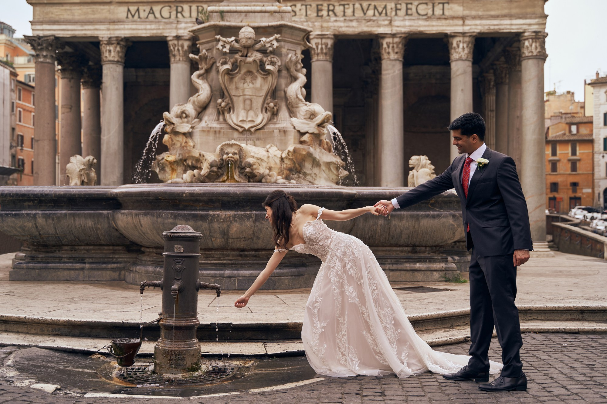 Wedding in Rome. Photographer in Italy Natalie Bero