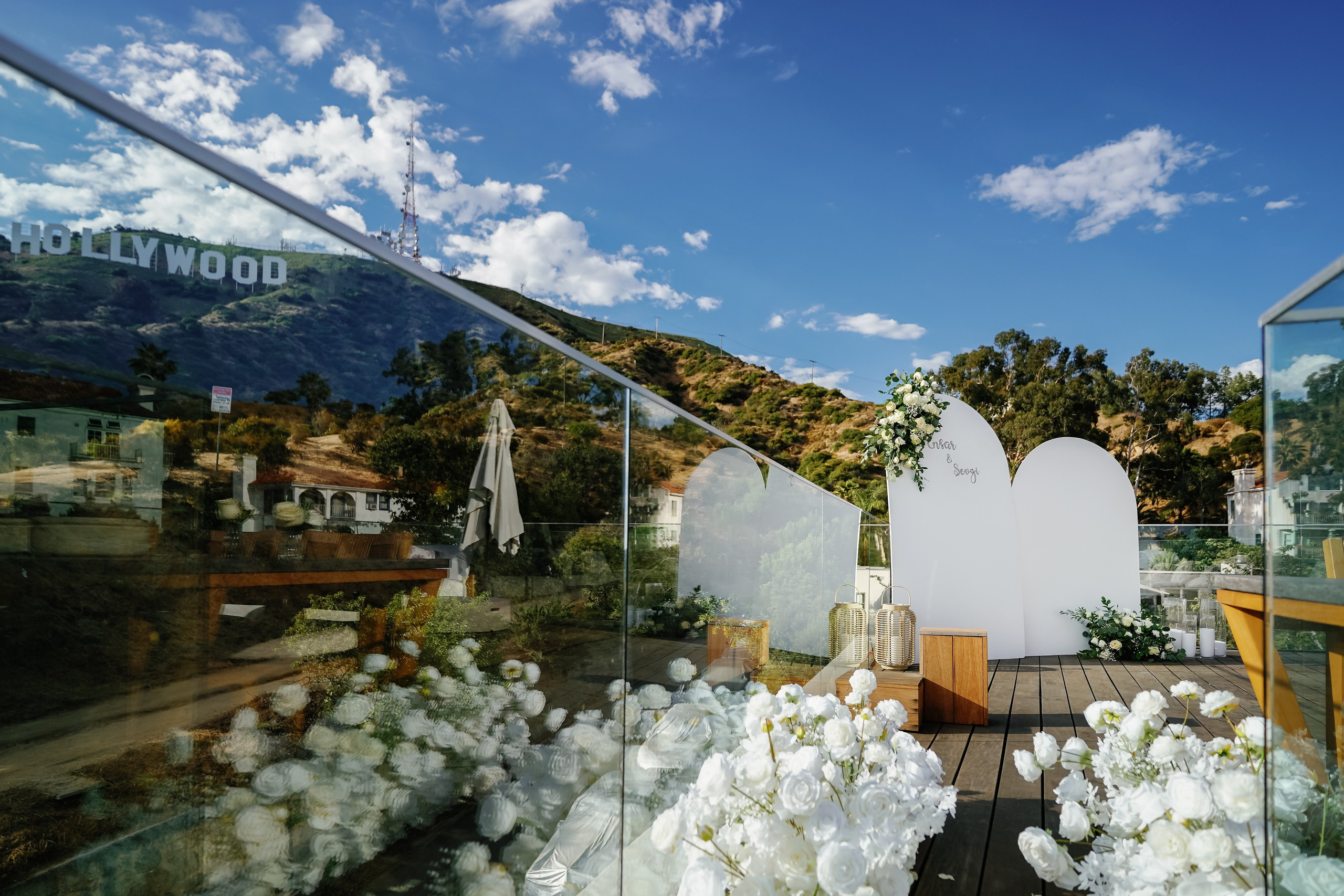 Wedding at the Hollywood Sign Venue, Los Angeles, California. Wedding Photography & Videography Team in California, Los Angeles, San Francisco, San Diego and Travel