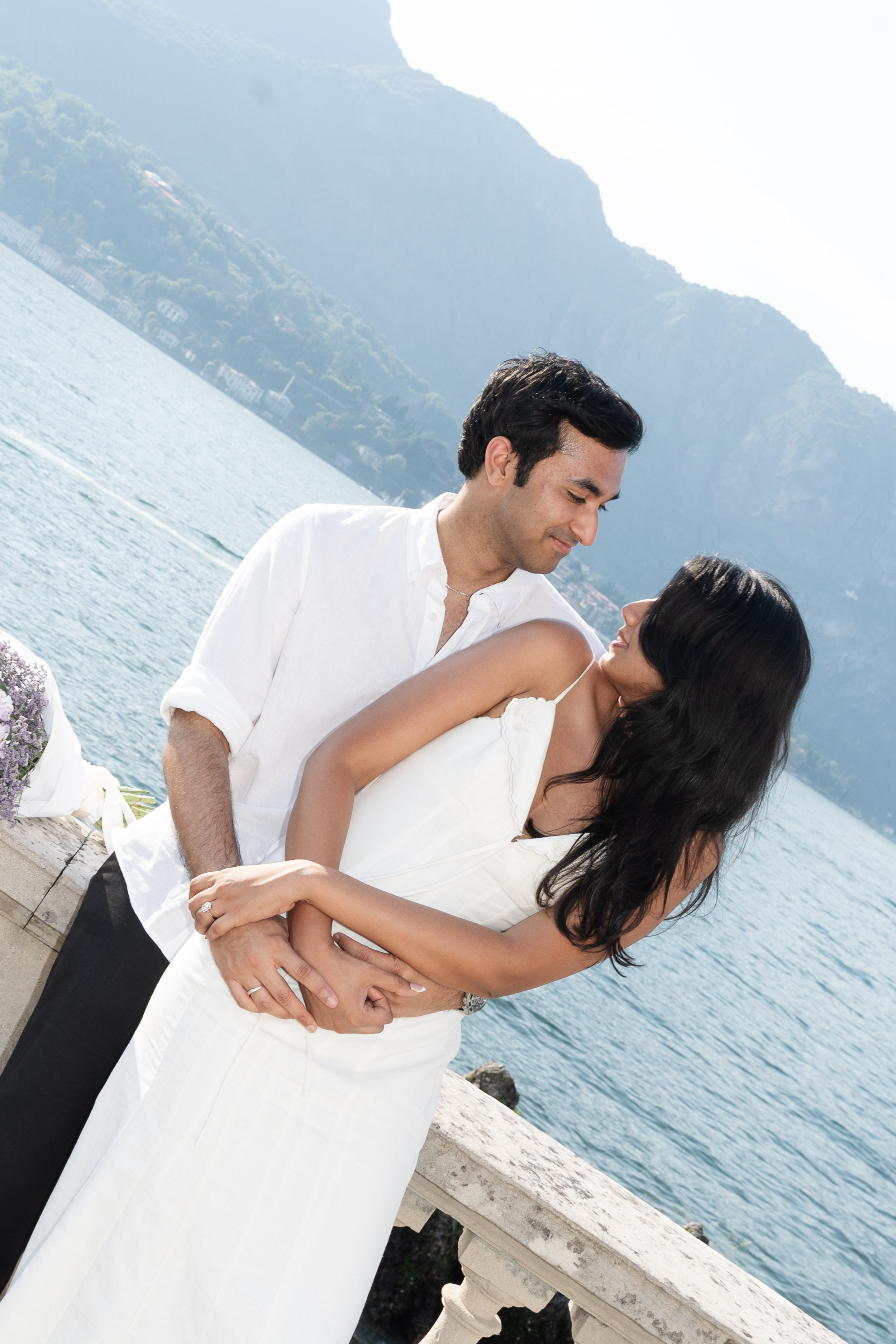 Secret Proposal at Villa Melzi, Lake Como. Lake Como Proposal Photographer | Surprise Proposals & Engagements
