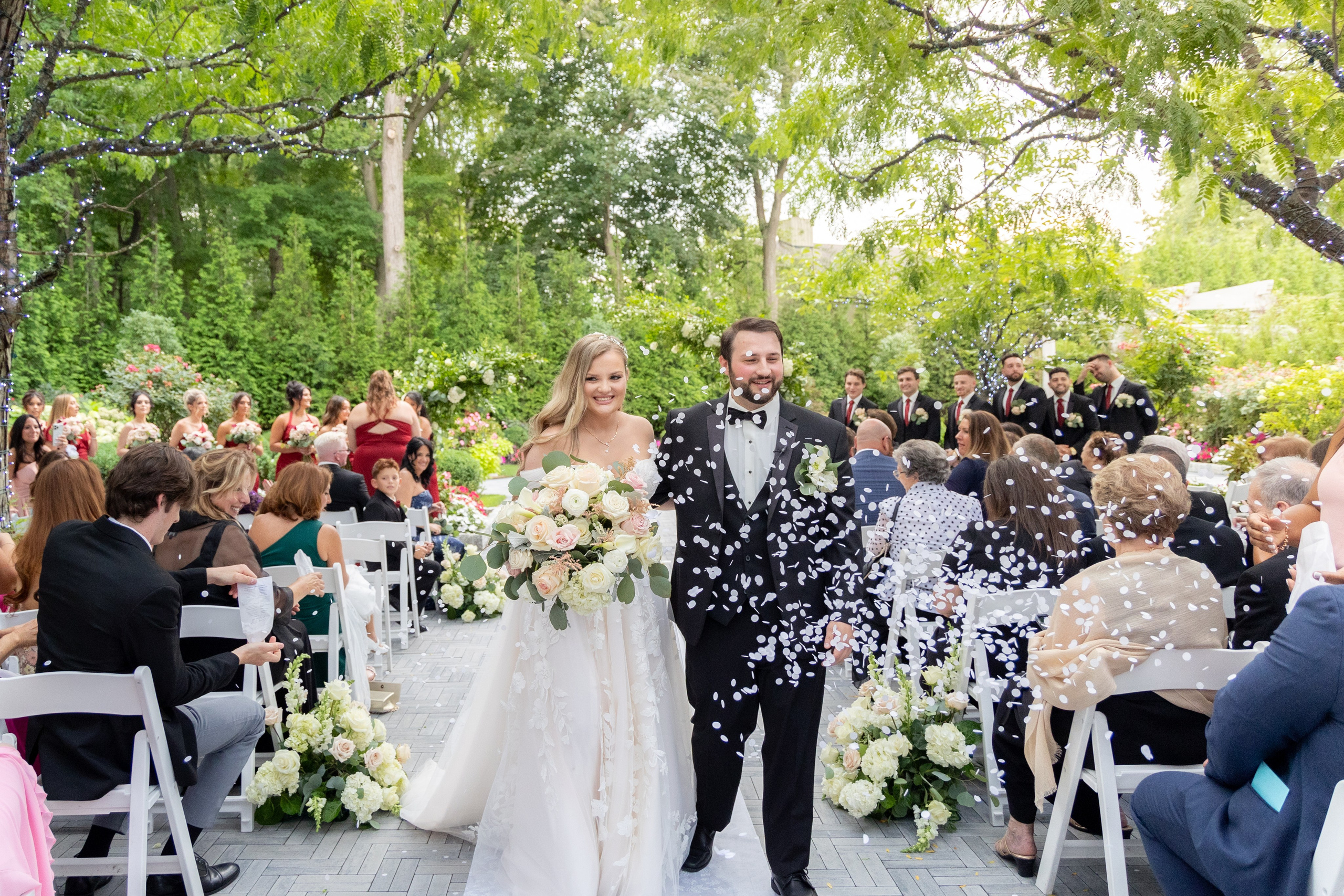 Erica & Vincent, The Estate at Florentine Garden, NJ. Wedding Photo & Video