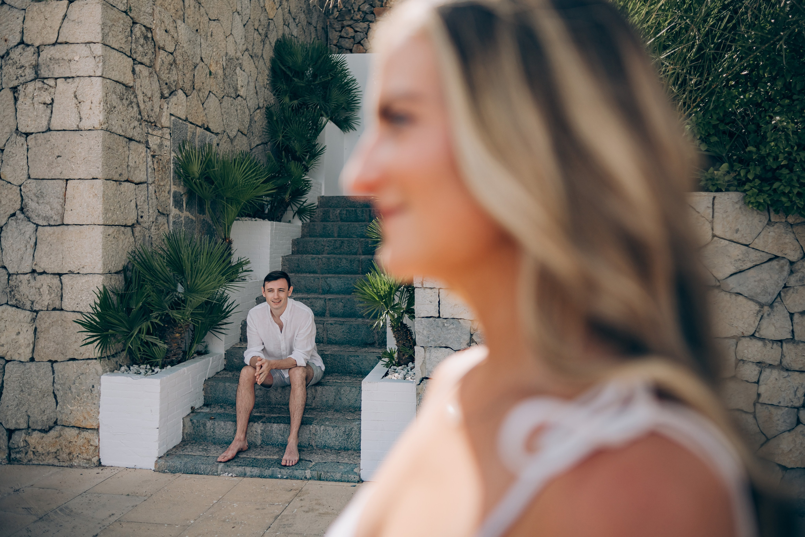 Relaxed Couple Session in Mallorca — Citrus Fields & Seaside. Фотограф у Пальма де Майорка
