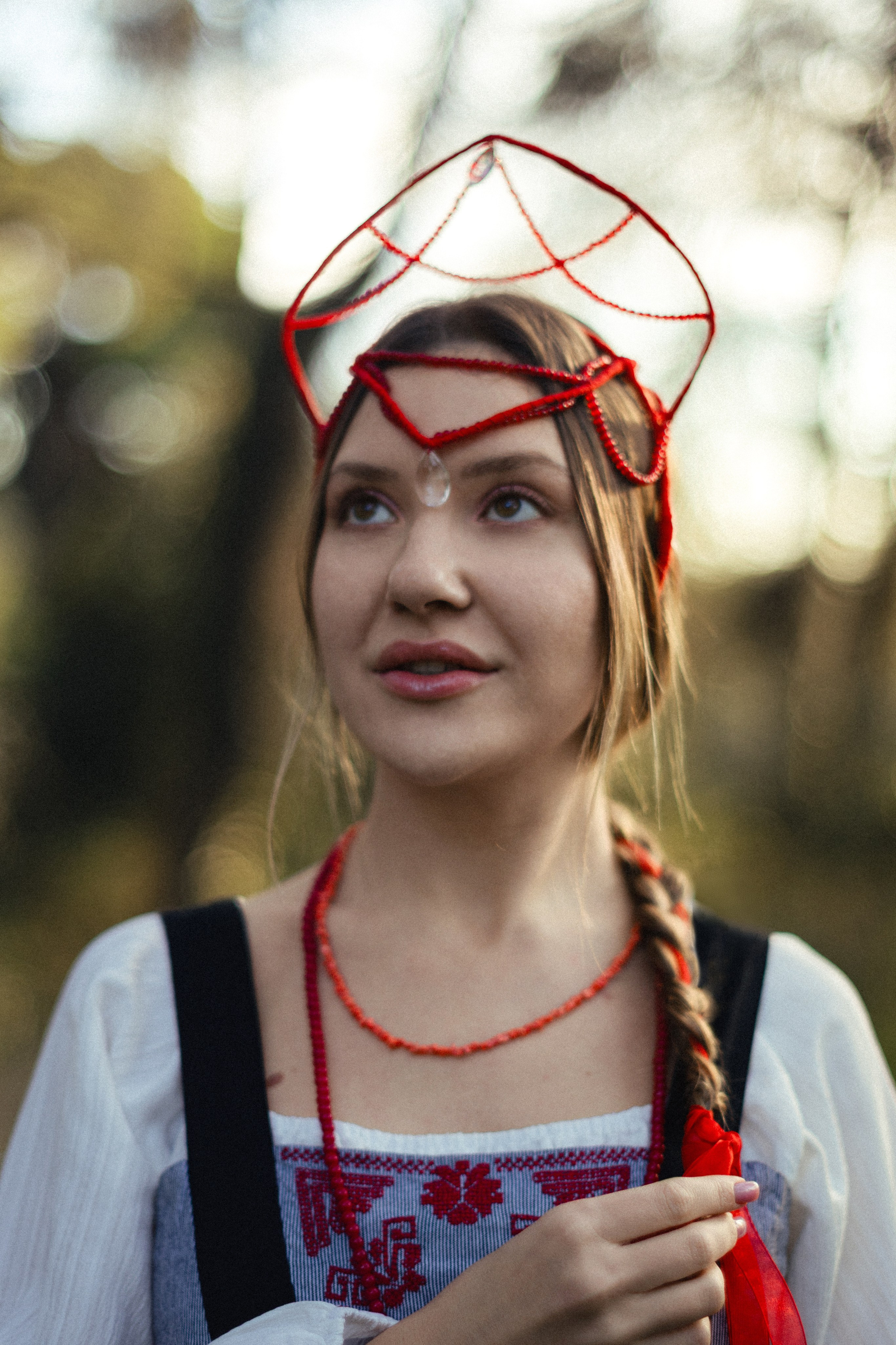 Vasilisa the Beatiful and Baba yaga. Photographer in Greece Kristina