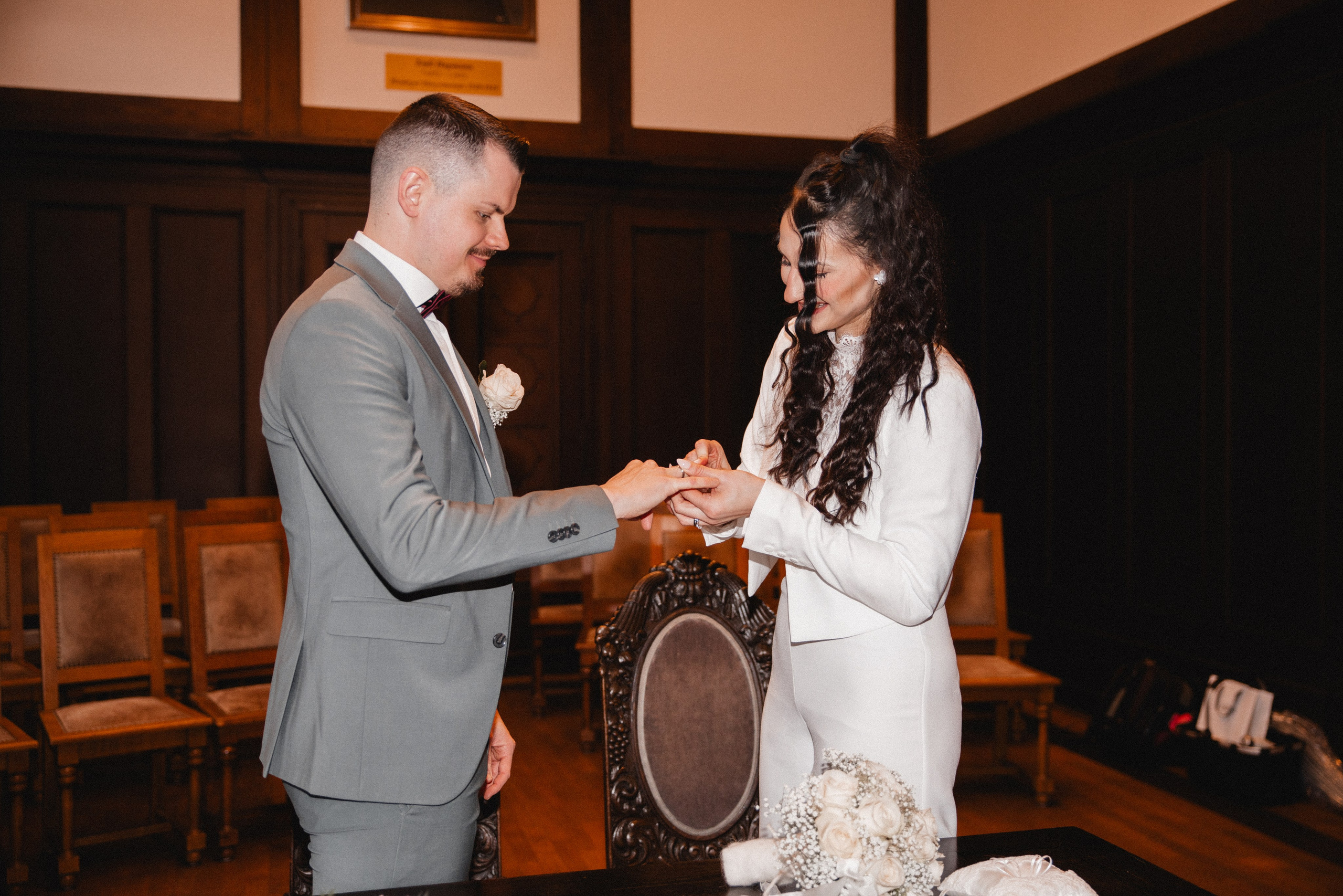 Franziska & Tim |Rathaus Heisingen, Essen. Hochzeitsfotografie |Hochzeitsfotograf Bochum | Hochzeitsfotograf Dortmund | Hochzeitsfotograf Essen | Hochzeitsfotograf Ruhrgebiet