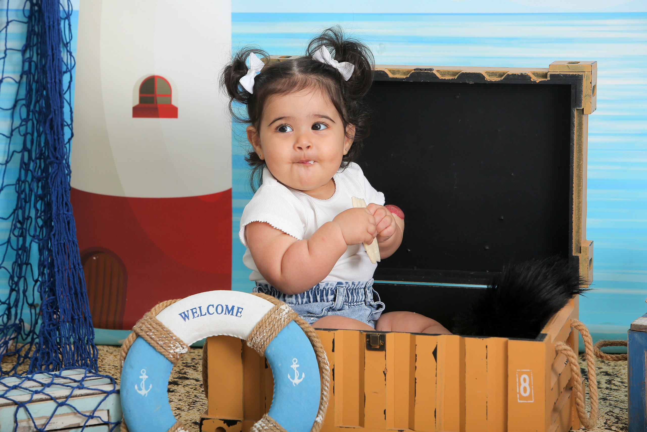 נועה בת שנה. Wedding and events photographers Studio Shalom