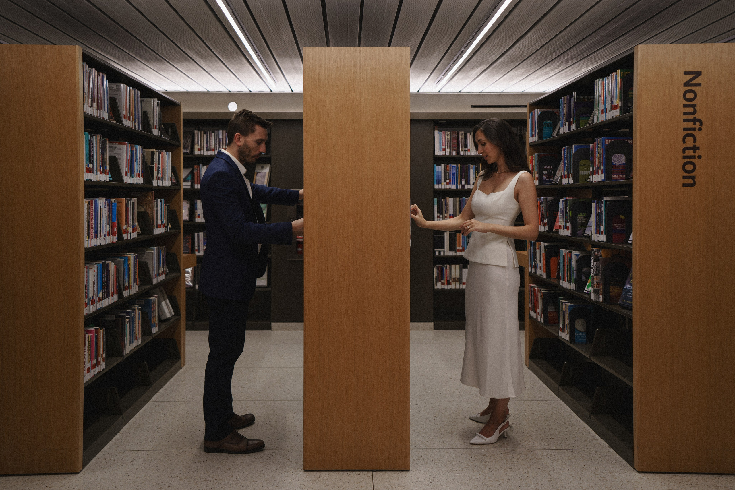 Library love story. New York + destination photographer