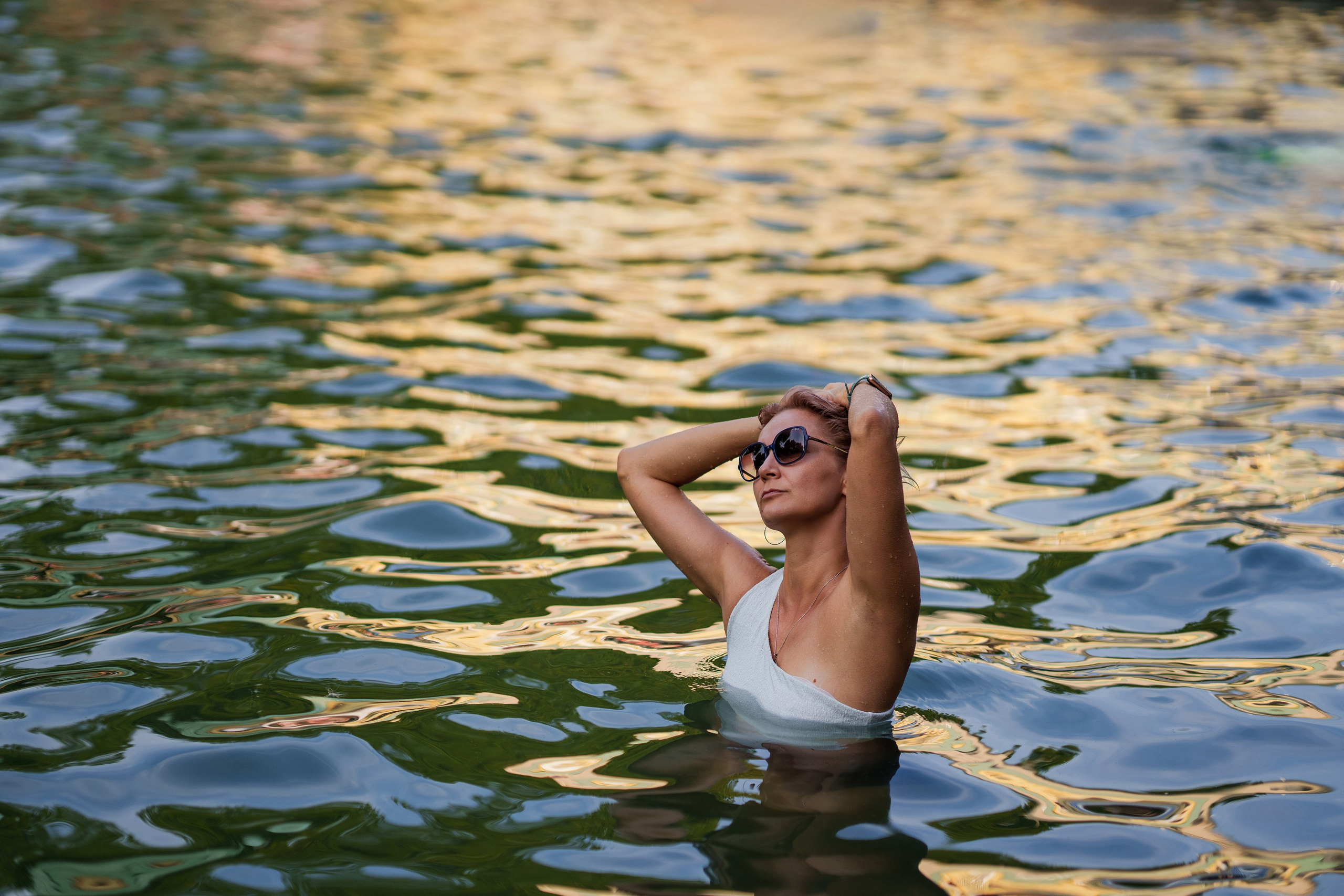Swimming pool — Daniela. Nelly Bijeva Photography
