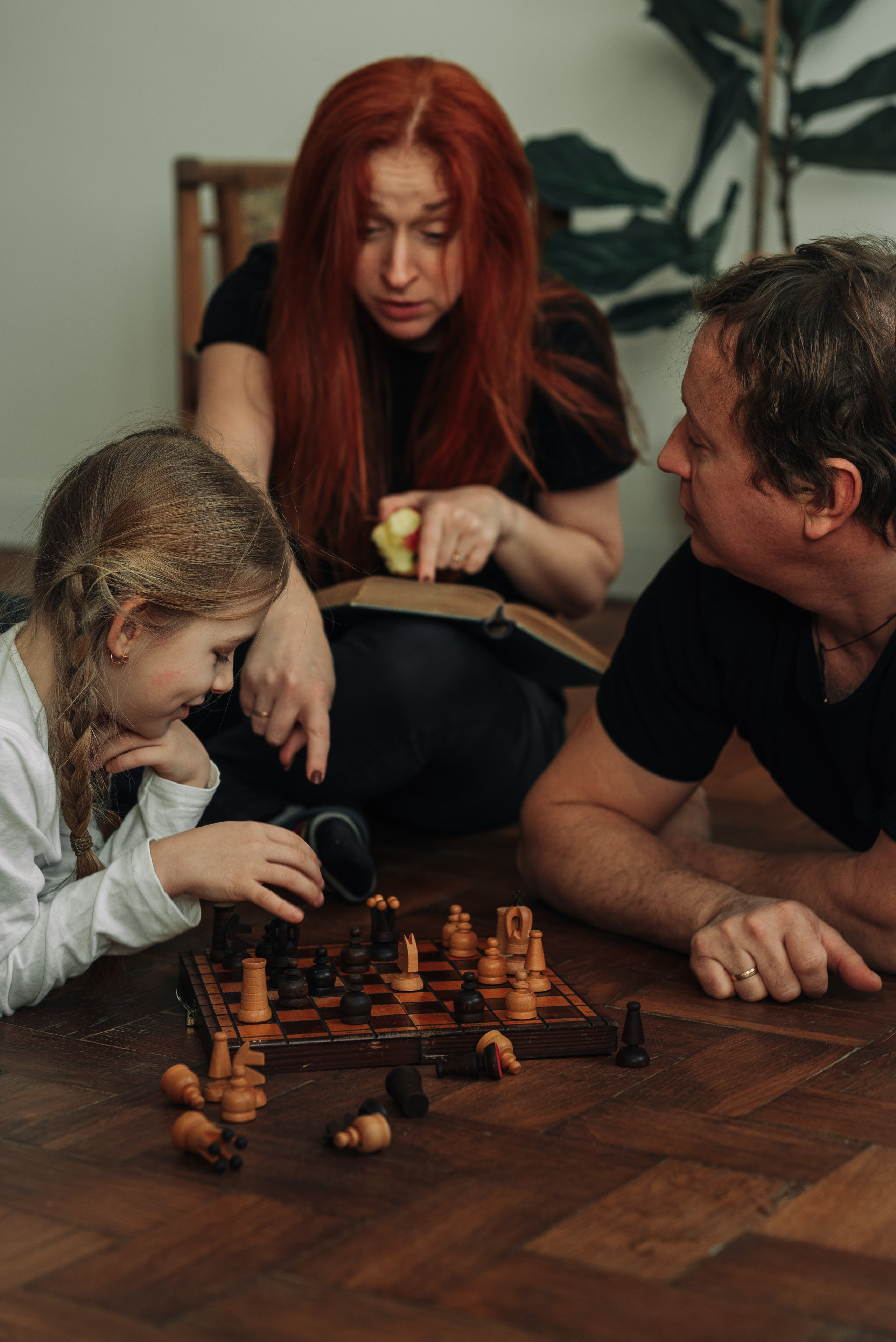 Olya, Dima, Elya. Photographer Irina Novikova