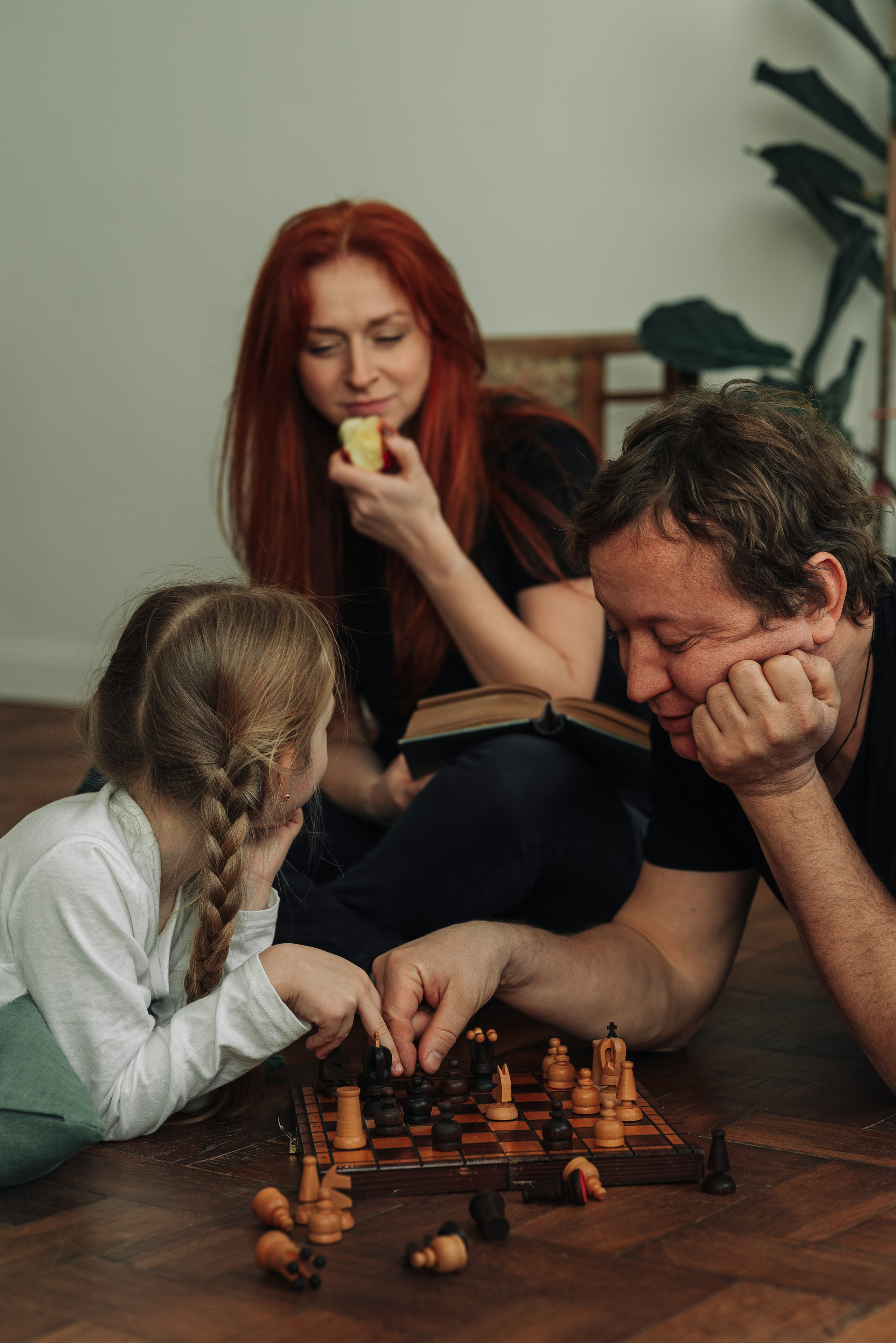 Olya, Dima, Elya. Photographer Irina Novikova