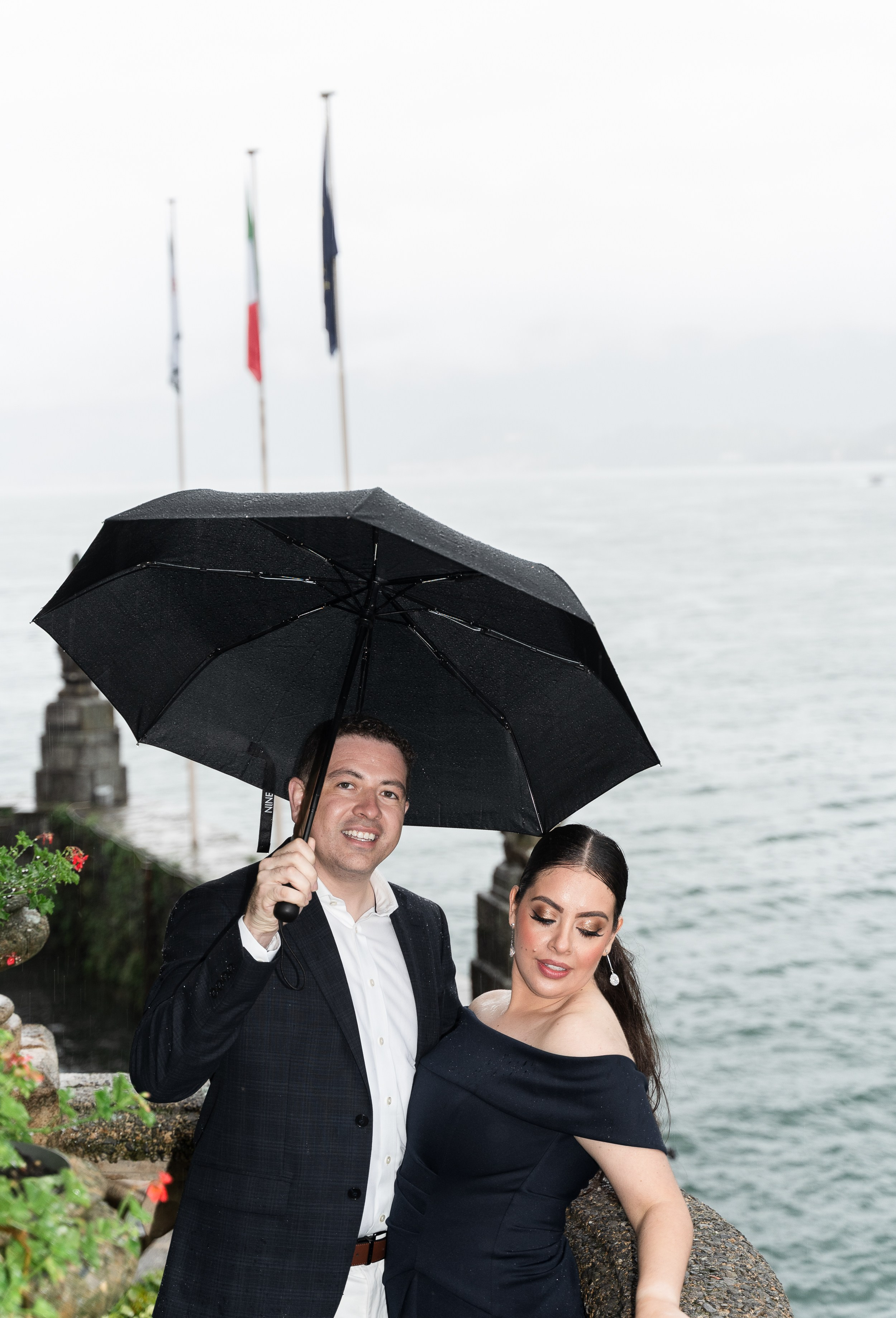 Villa Balbianello Engagement Photoshoot. Proposal Photographer in Lake Como