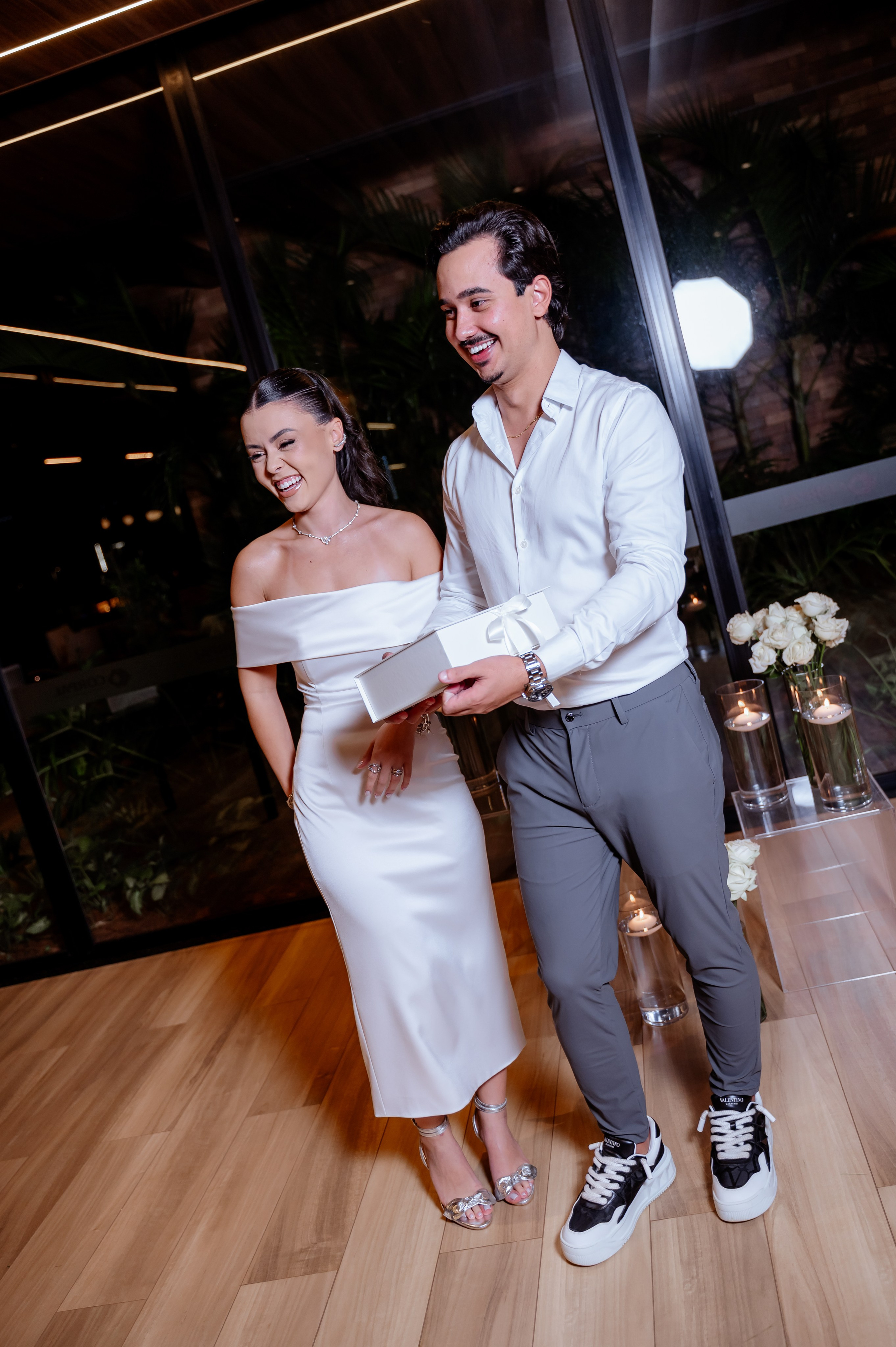 Jantar de Padrinhos em Campo Mourão • Giovana e Felipe. Barizon Fotografia | Fotógrafo de Casamentos, Ensaios e Eventos | Paraná